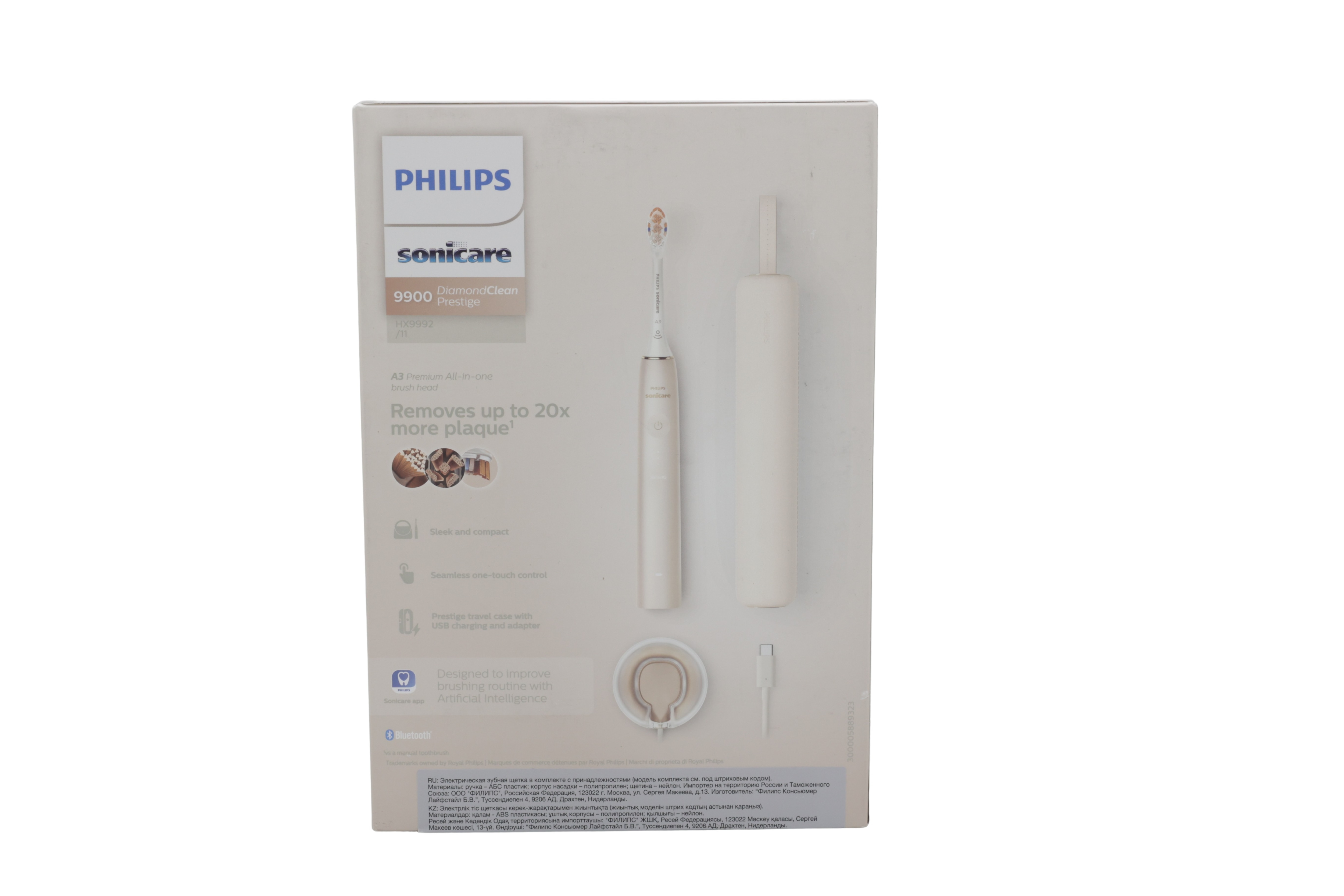 Philips HX9992/11 Sonicare Prestige 9900, samppanjainen