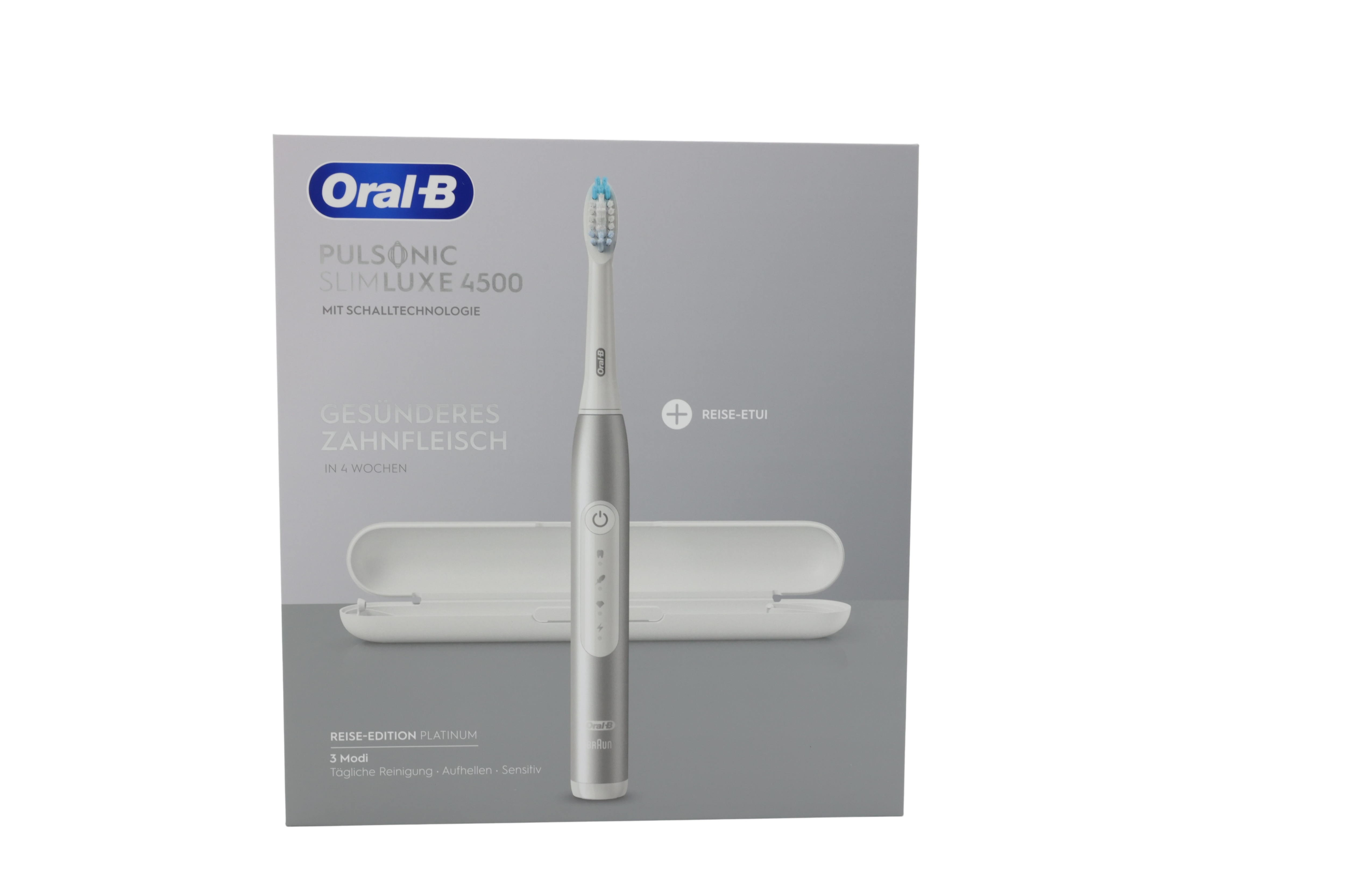 Braun Oral-B Pulsonic Slim Luxe 4500 Platinum -ruokavärit
