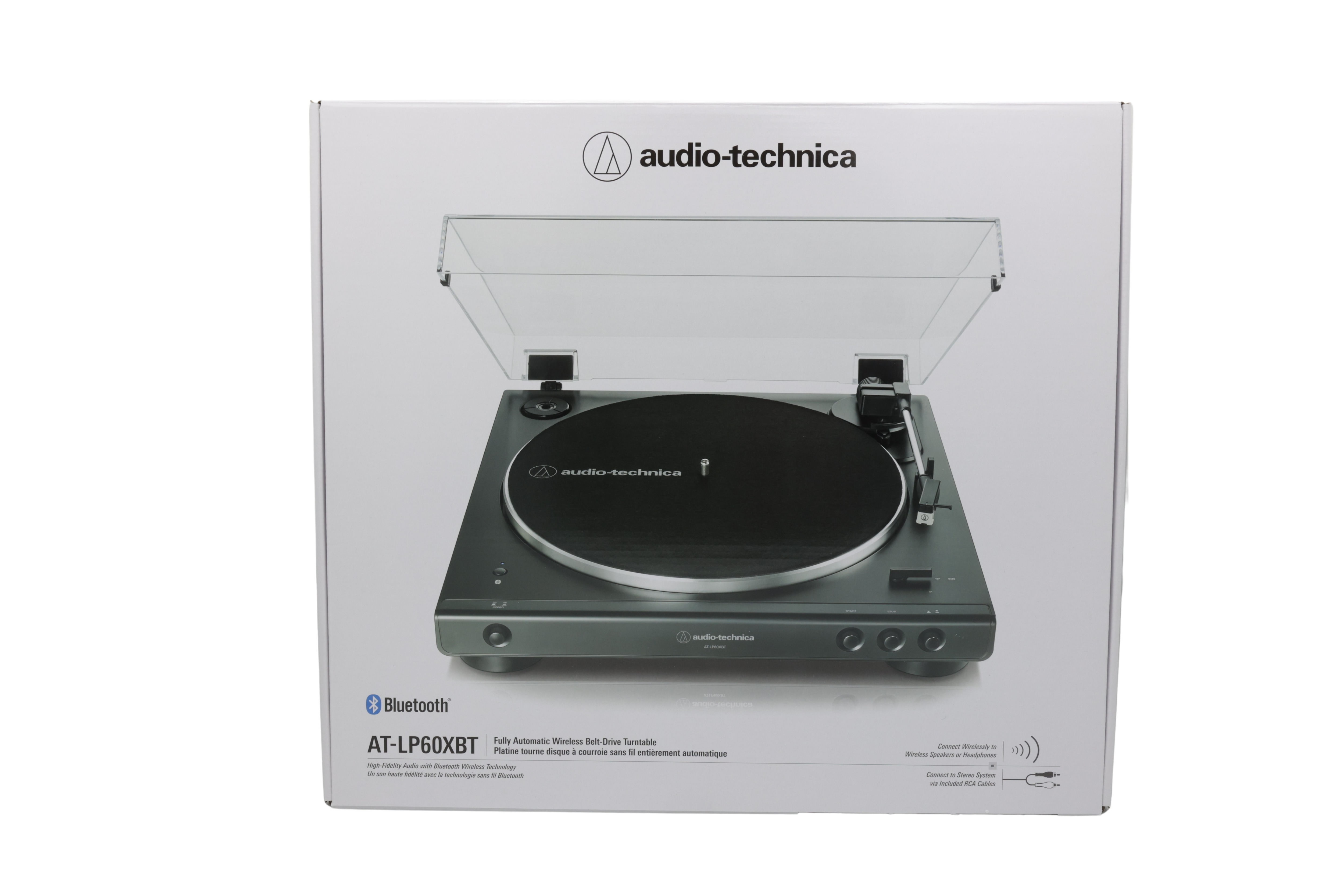 Audio-Technica LP60XBT Bluetooth levysoitin, musta