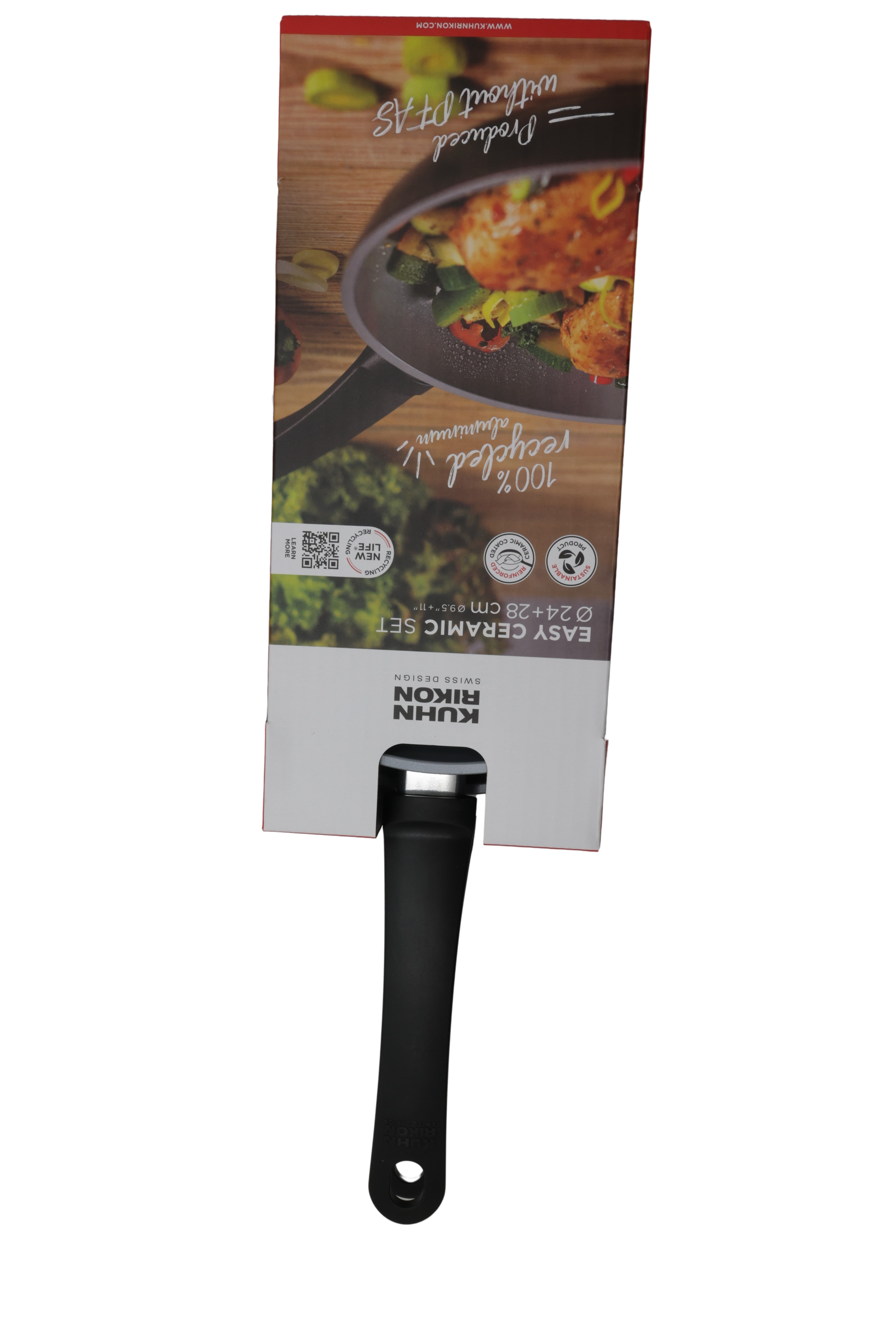 Kuhn Rikon EASY CERAMIC paistinpannusarja Ø 24 28 cm