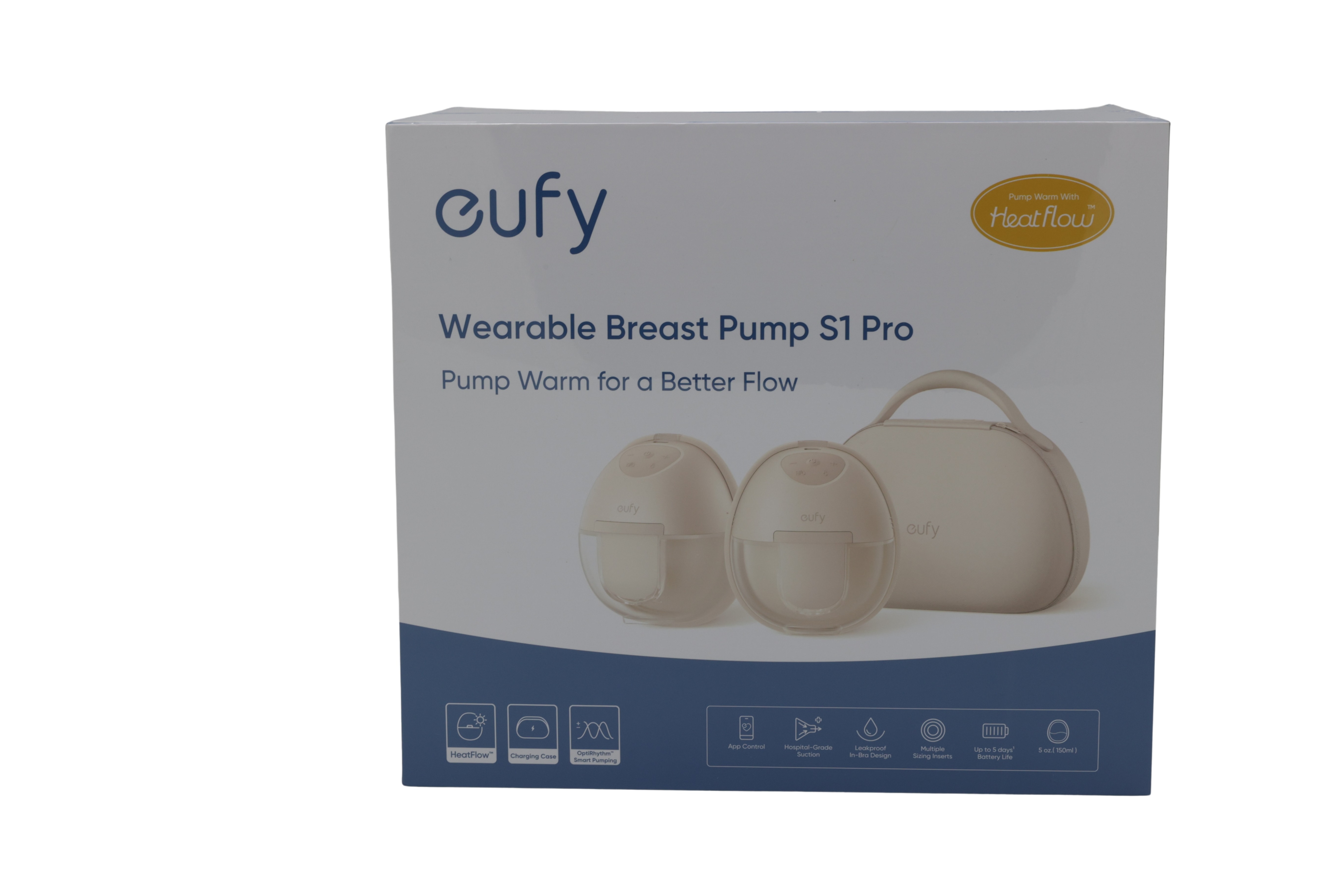 eufy kannettava rintapumppu S1 Pro Brown 1