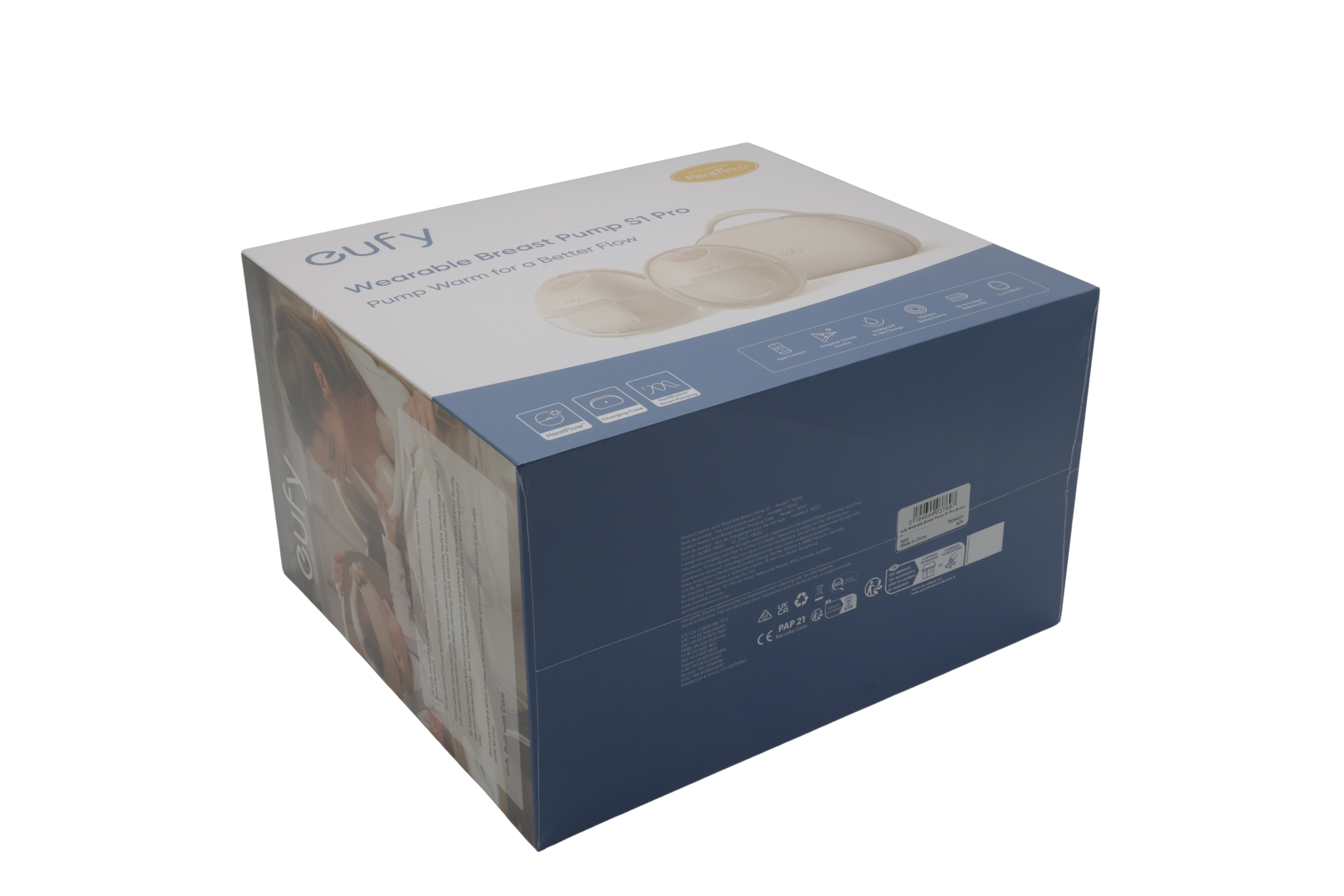 eufy kannettava rintapumppu S1 Pro Brown 1