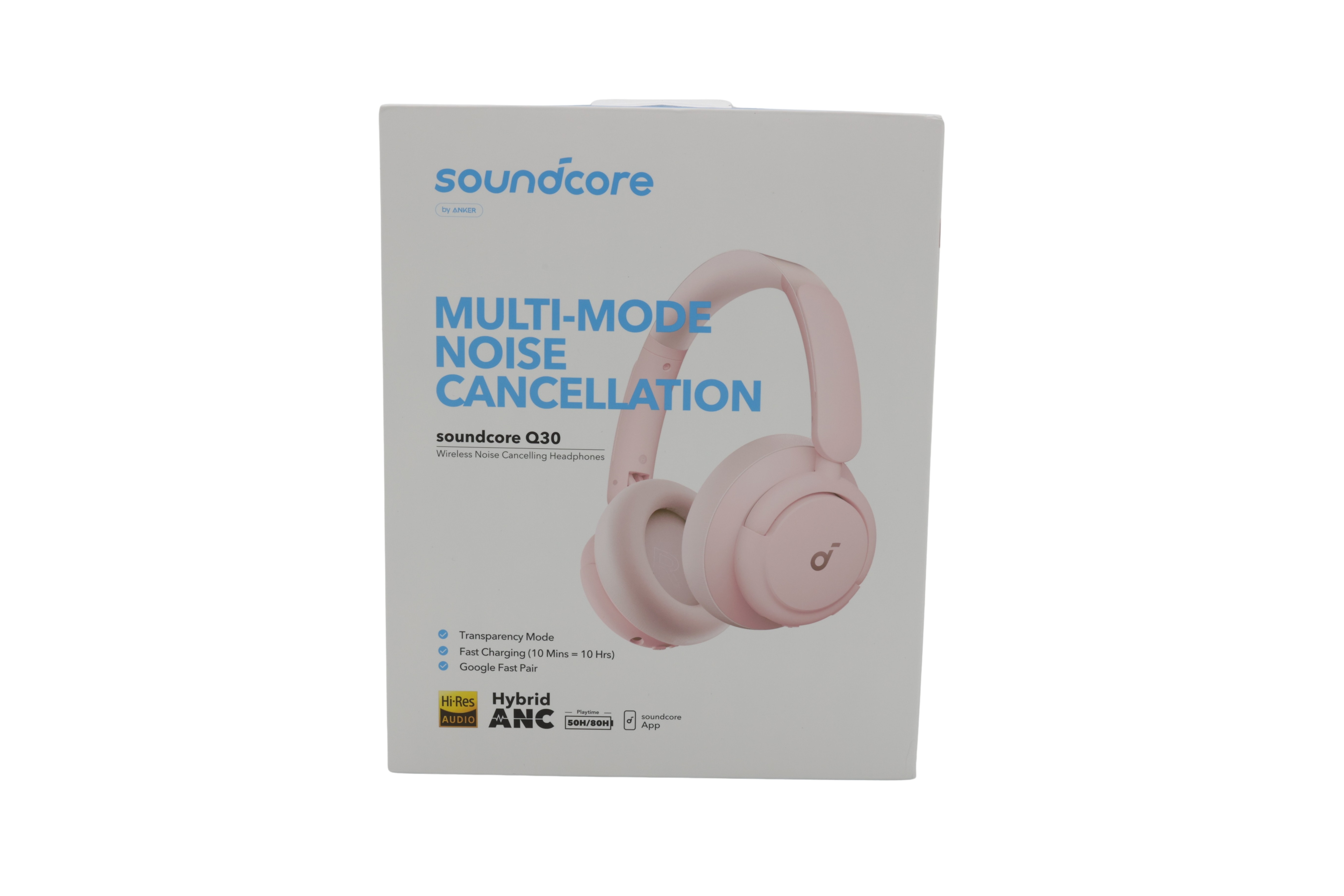Anker Soundcore Life Q30 A3028051 Vaaleanpunaiset over-ear kuulokkeet