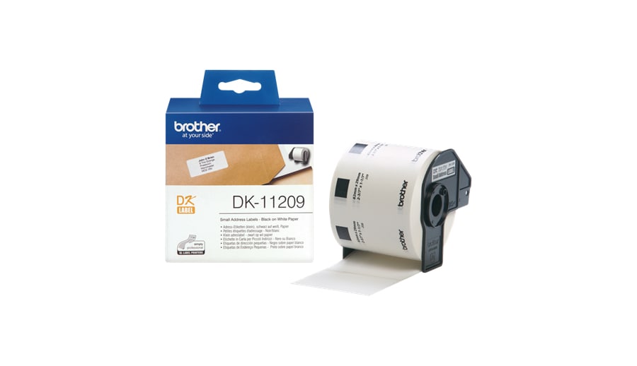 Brother-tarrat DK11209 P-Touch, osoitetarrat 62 x 29 mm