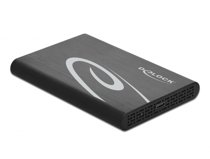 "Delock ulkoinen kotelo 2.5"" SATA HDD / SSD SuperSpeed USB 10 Gbps"