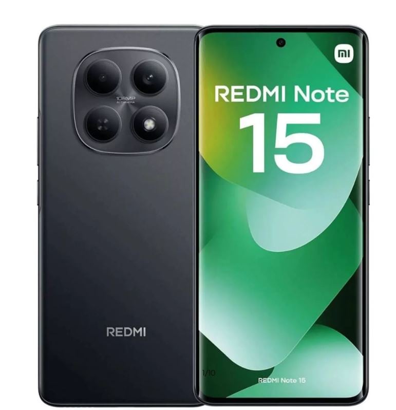 Xiaomi Redmi Note 15 4G 128GB musta