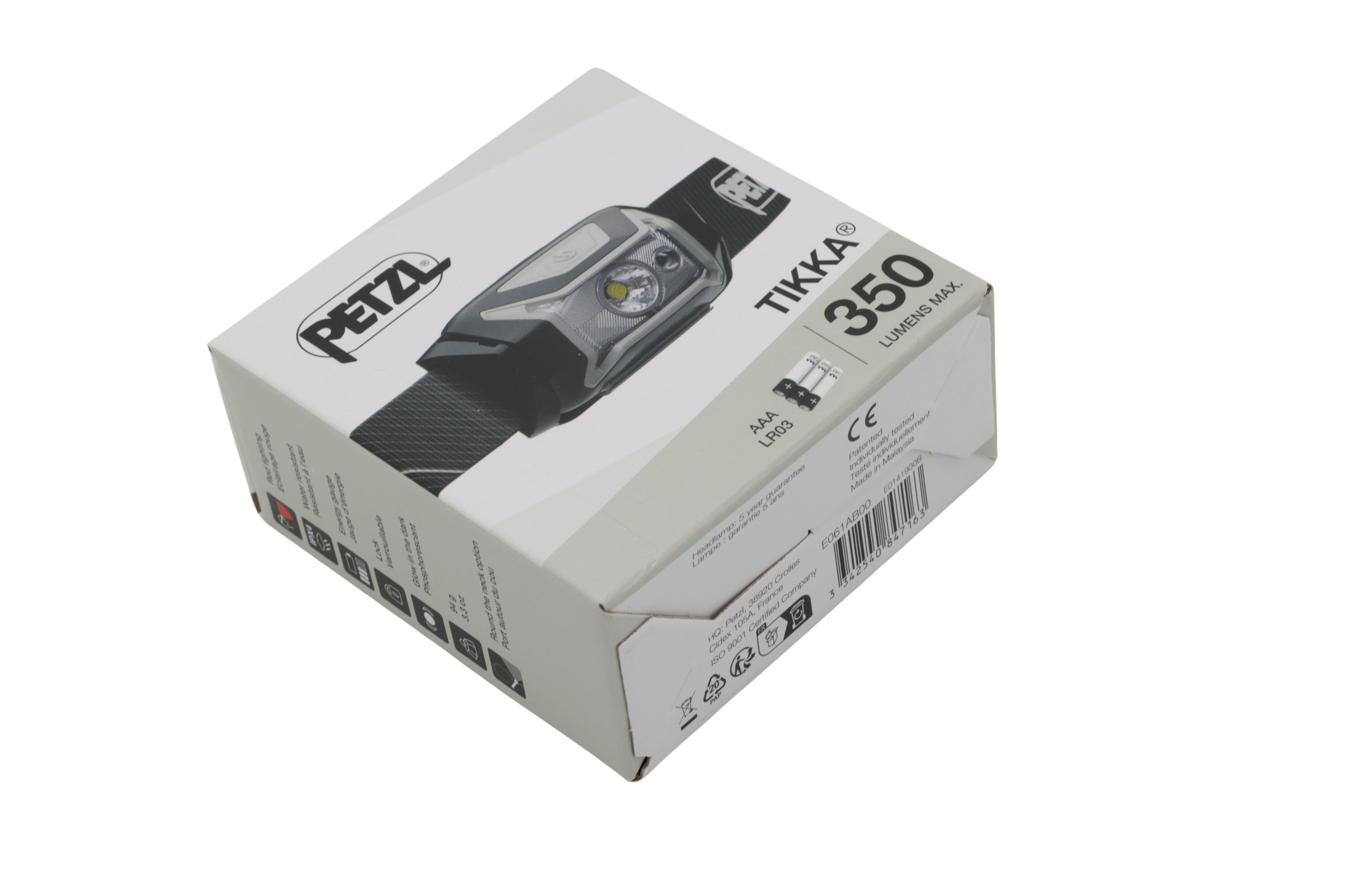 Petzl E061AB00 Tikka-valaisin Musta