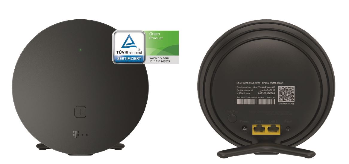 Telekom Speed Home WLAN (2. sukupolvi) musta