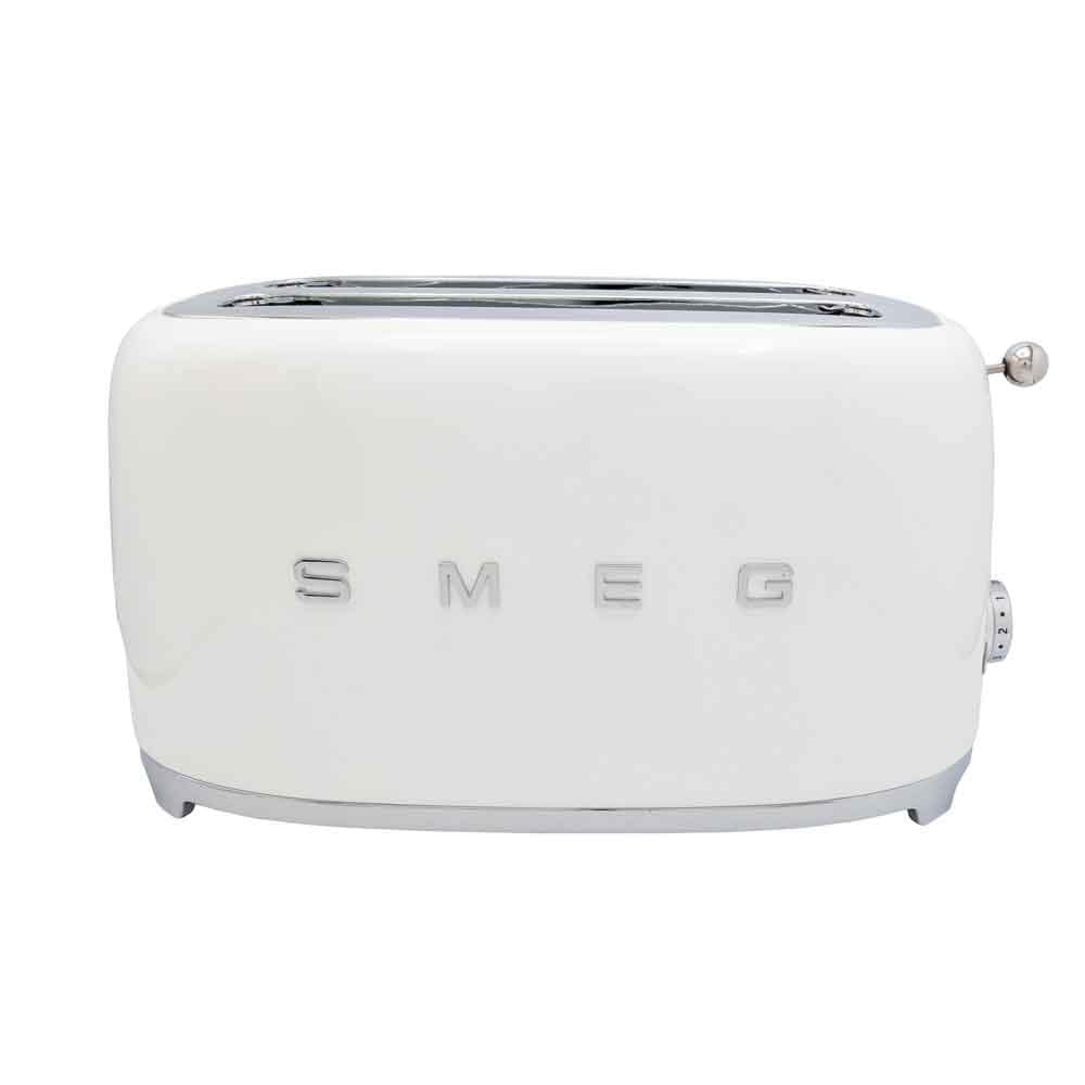 Smeg TSF02WHEU 4 viipaletta leivänpaahdin, valkoinen