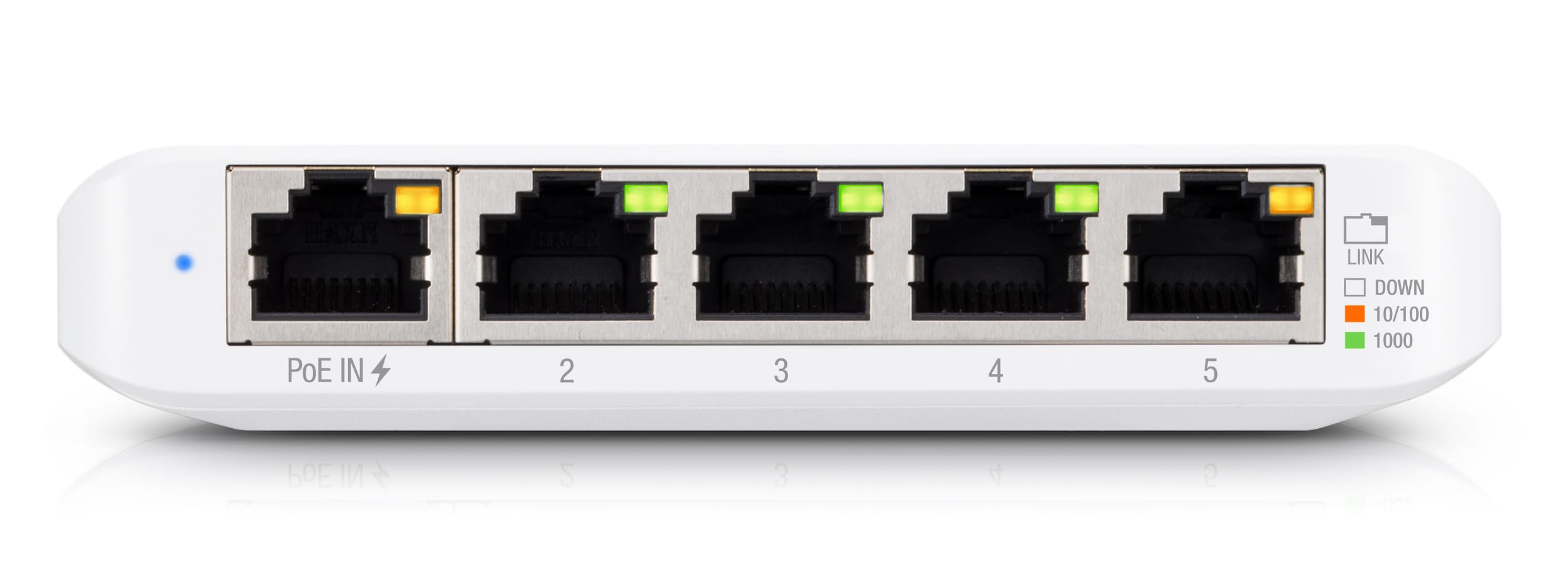 Ubiquiti UniFi-kytkin USW-Flex-Mini -5 porttia GbE -PoE-virransyöttöinen