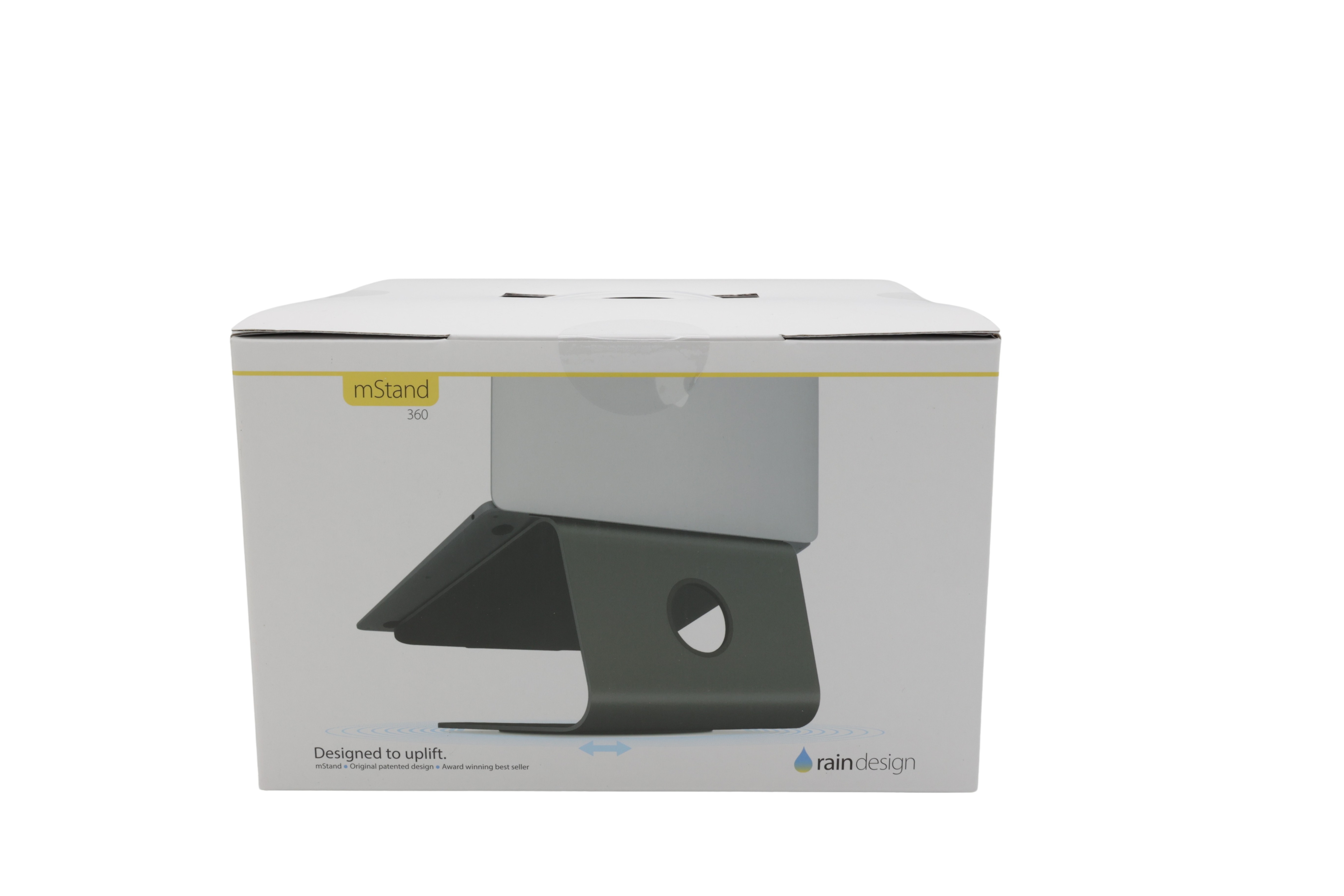 Rain Design mStand360 jalusta MacBook/Pro, kannettavan tietokoneen jalusta, musta