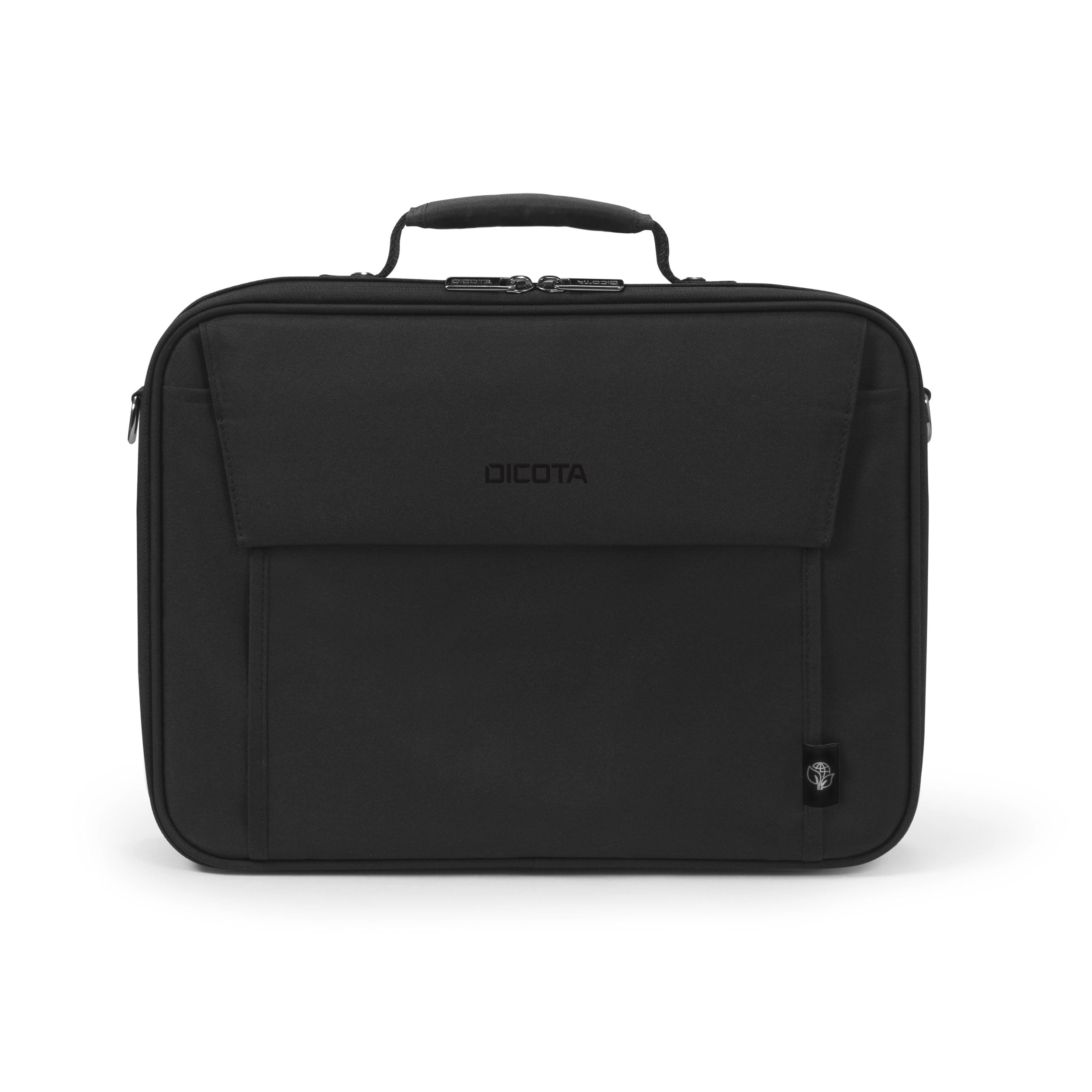 "Dicota Eco Multi BASE 13–14,1 tuuman kannettavan tietokoneen laukku, musta"