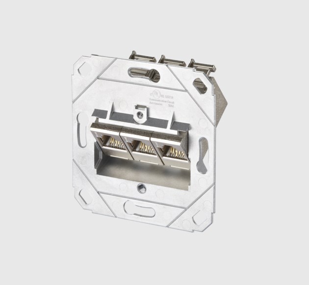 METZ CONNECT E-DAT-moduuli 3 porttia UP0 Cat.6A