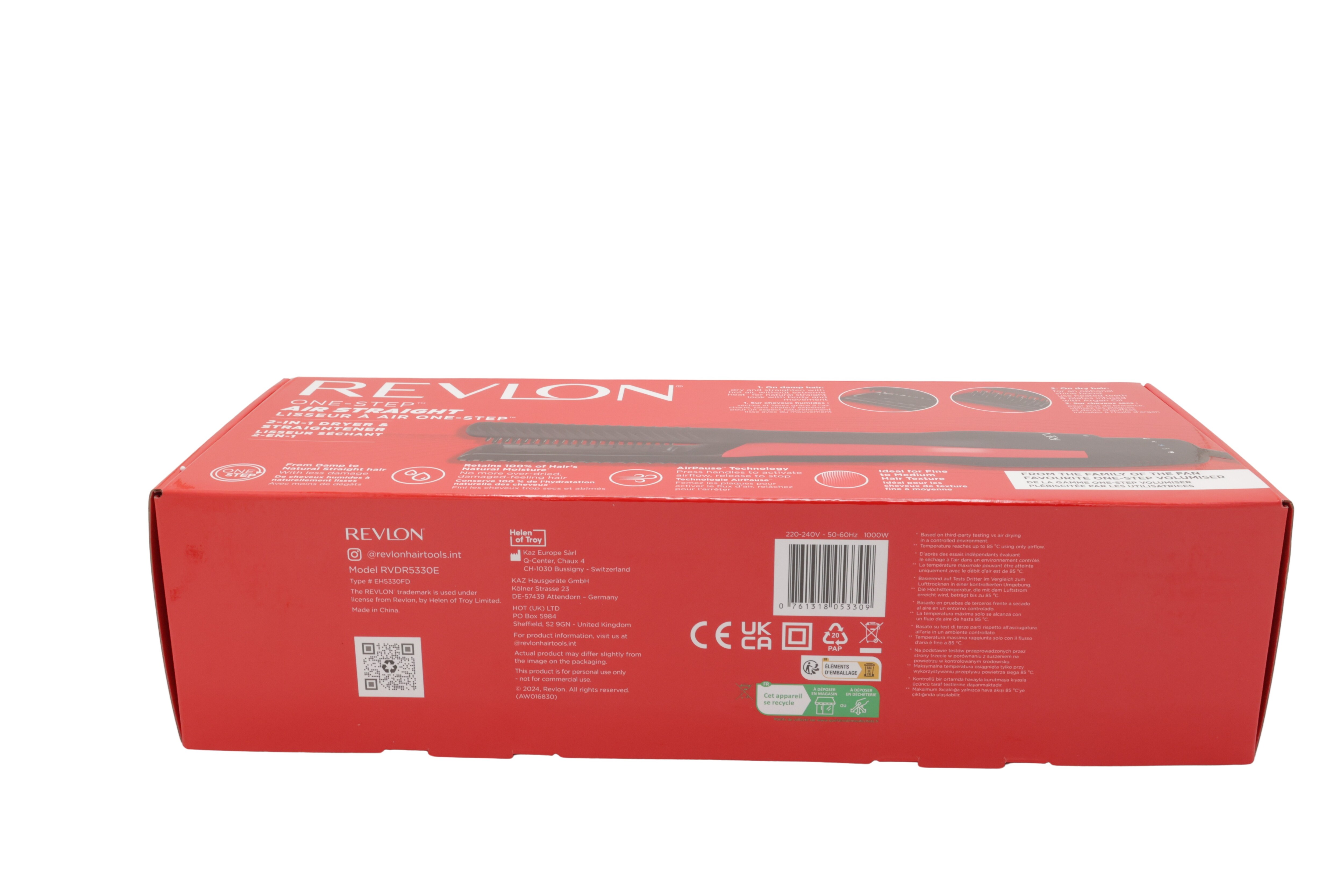 Revlon RVDR5330E Salon One-Step Air Suoristusrauta kuivausrumpu ja muotoilulaite