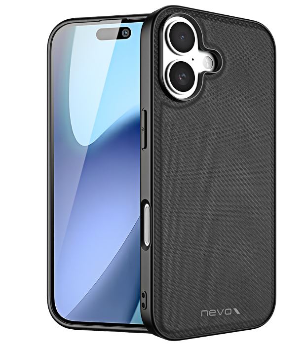 Nevox StyleShell NYLO - iPhone 17, musta