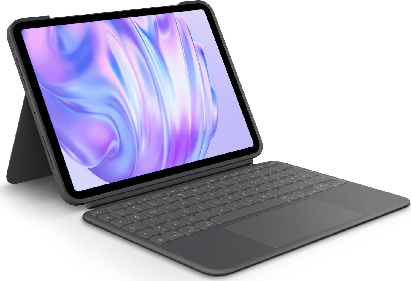 "Logitech Combo Touch -näppäimistökotelo iPad Pro 11 tuumalle (M4) – grafiitti"