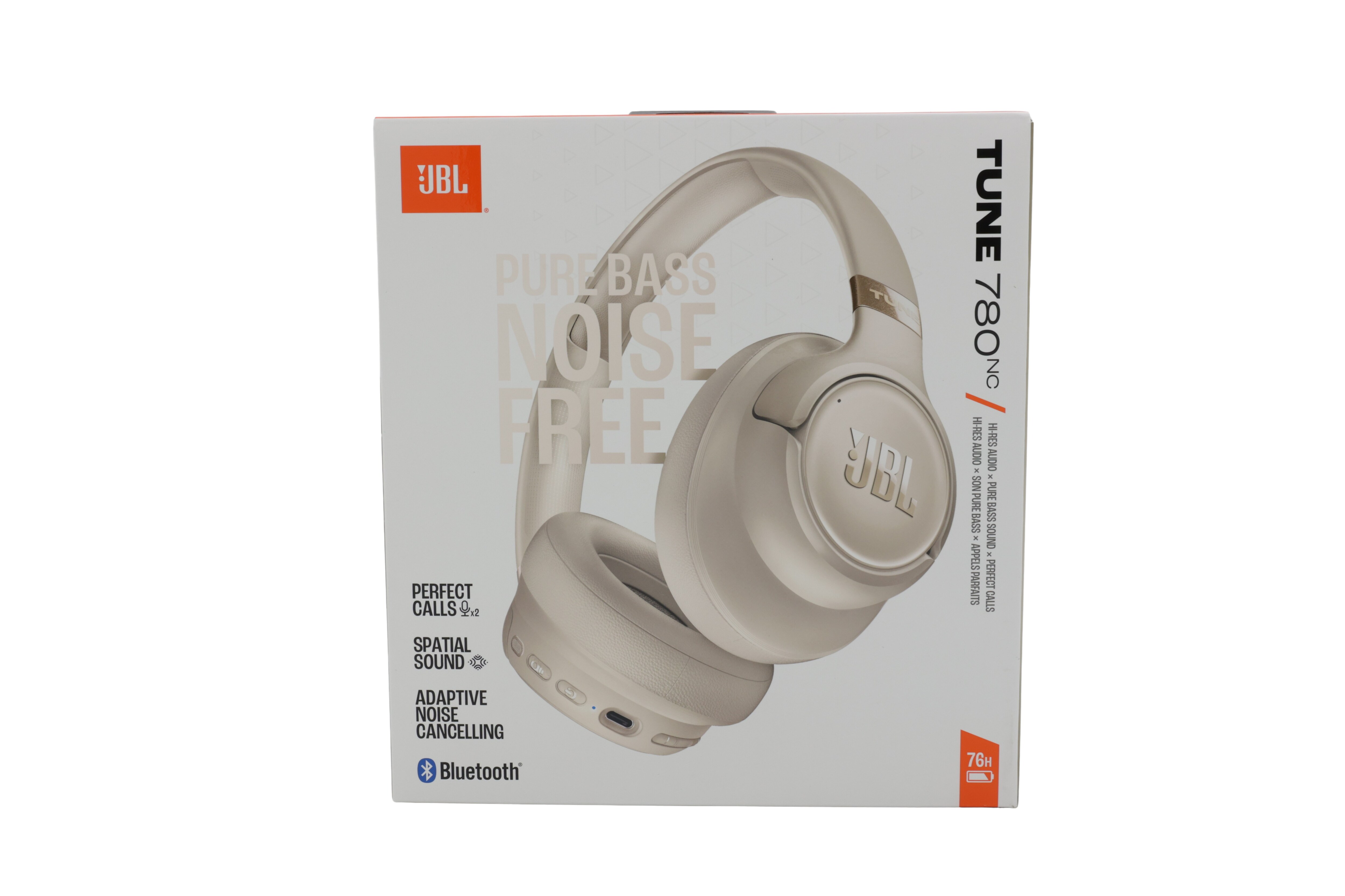 JBL JBLT780NCBEG Tune 780 -kuulokkeet, Mokka