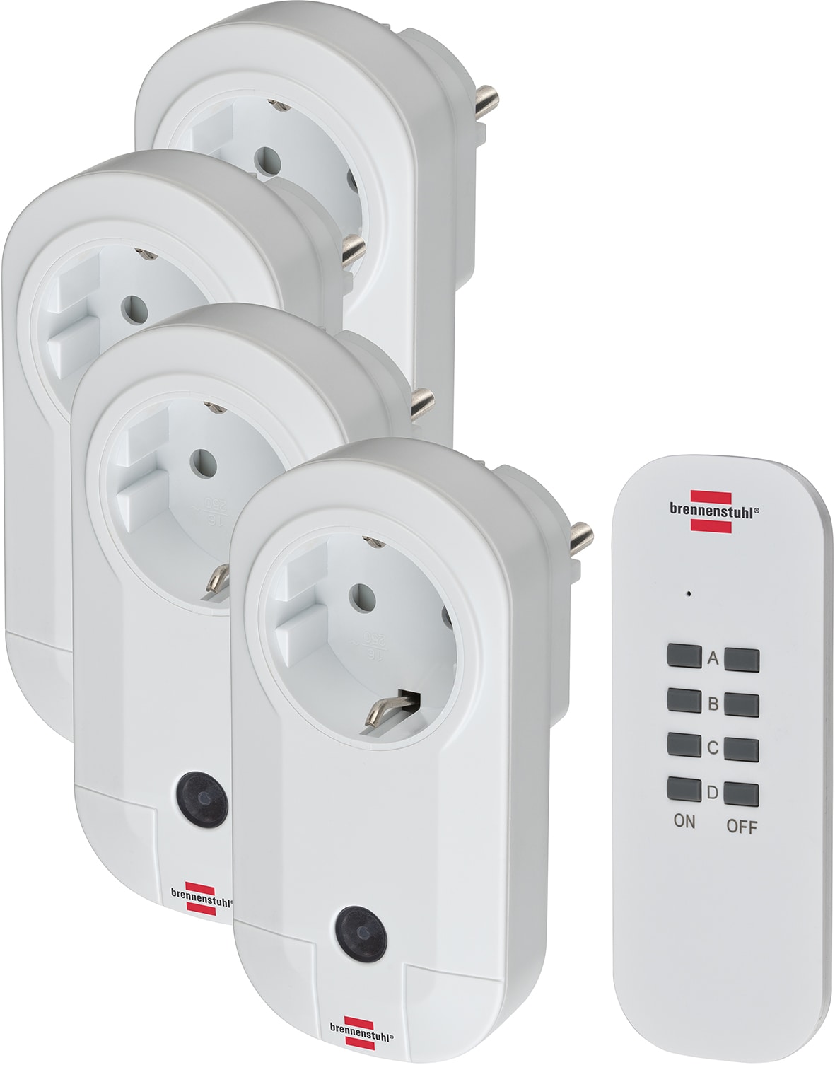 Brennenstuhl Comfort-Line 4-suuntainen radio-ohjaussarja RC CE1 4001, IP20