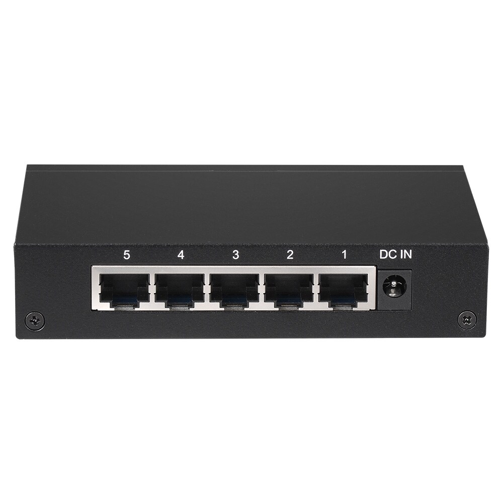 Edimax GS-1005E Gigabit Ethernet -pöytäkytkin, 5 porttia, metallikotelo