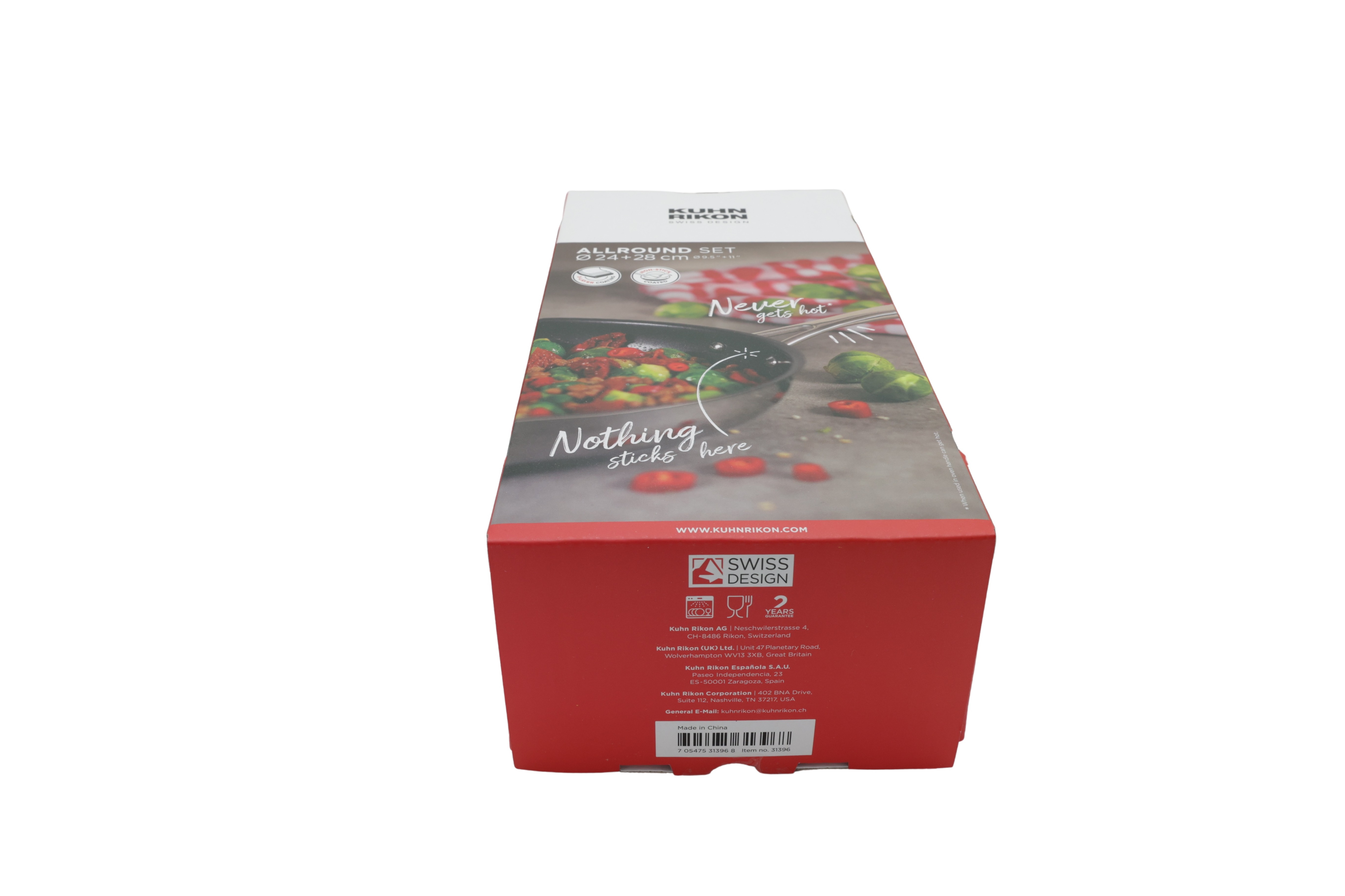 Kuhn Rikon ALLROUND -paistinpannusetti, halkaisija 24 ja 28 cm
