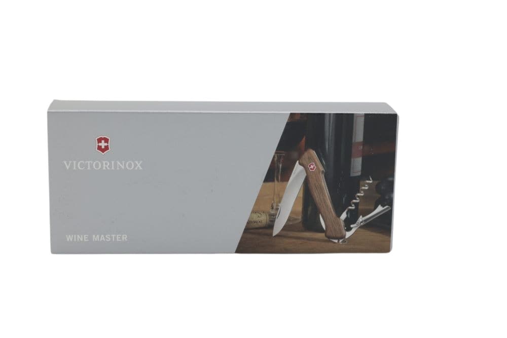 Victorinox V-0.97 01.63 Wine Master taskuveitsi, puinen kahva, pähkinäpuu