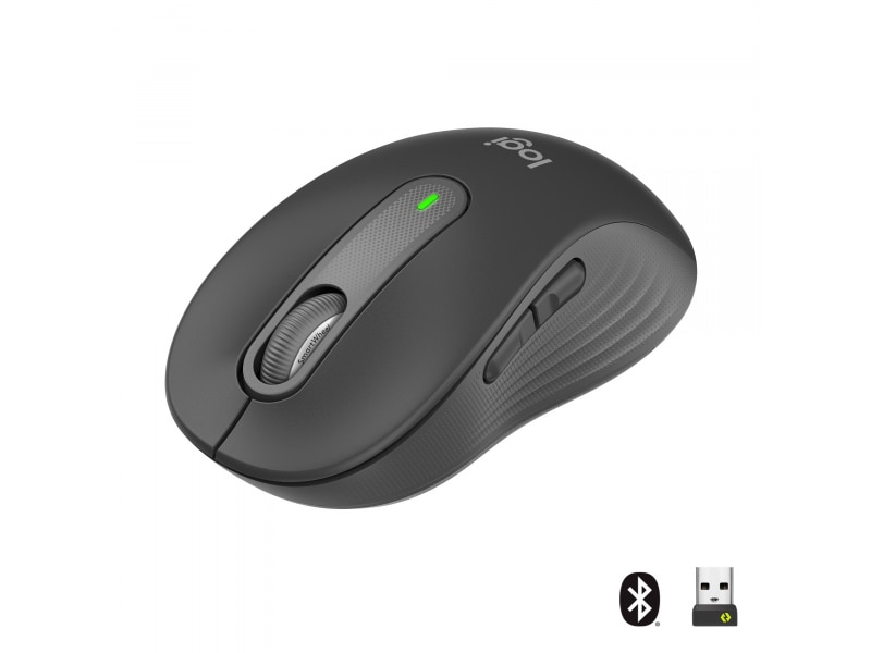 Logitech M650 Signature - Hiiri - pitkäaikainen - graafiittipintainen - grafiittipintainen