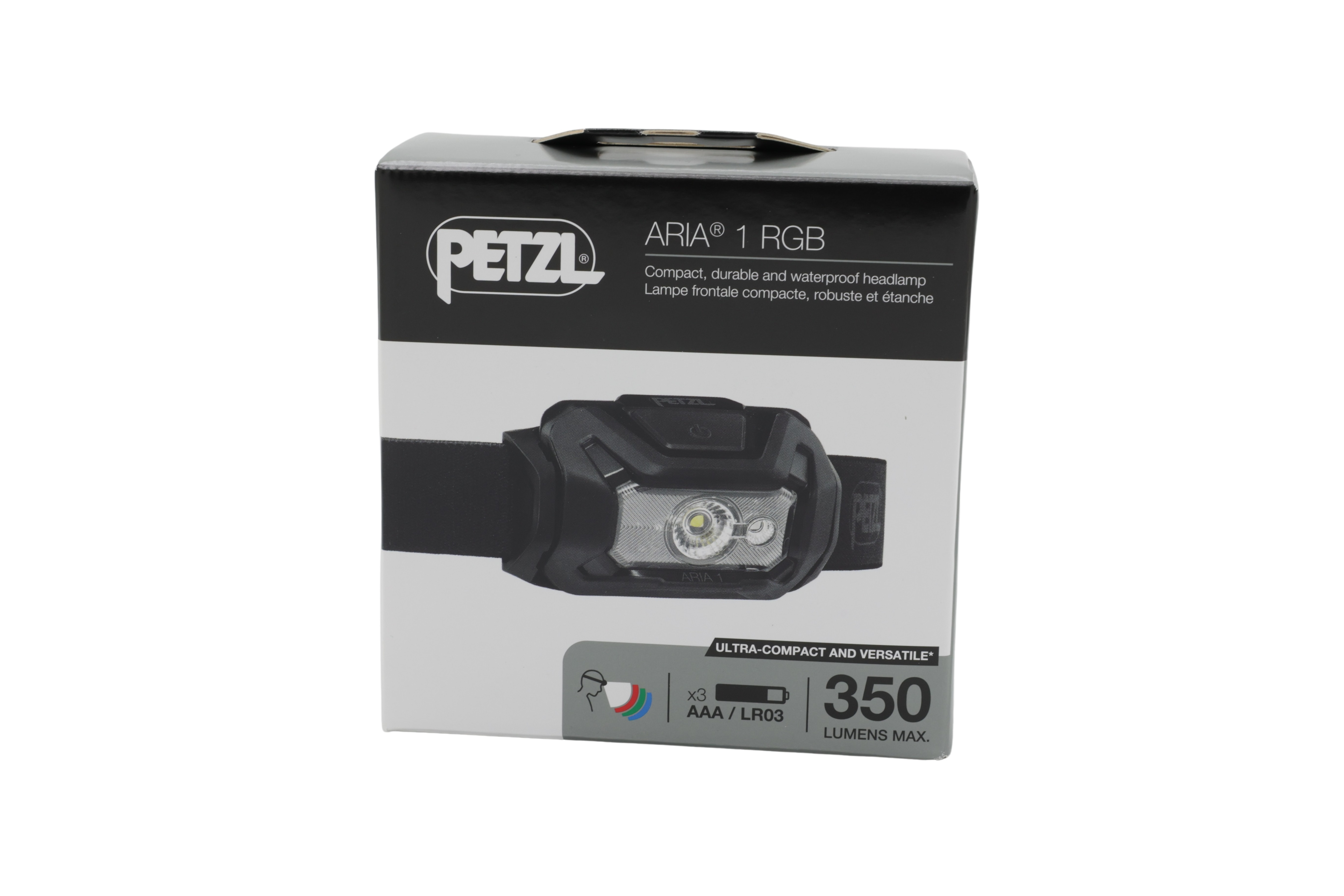 Petzl E069BB00 Otsavalaisin ARIA 1 RGB musta