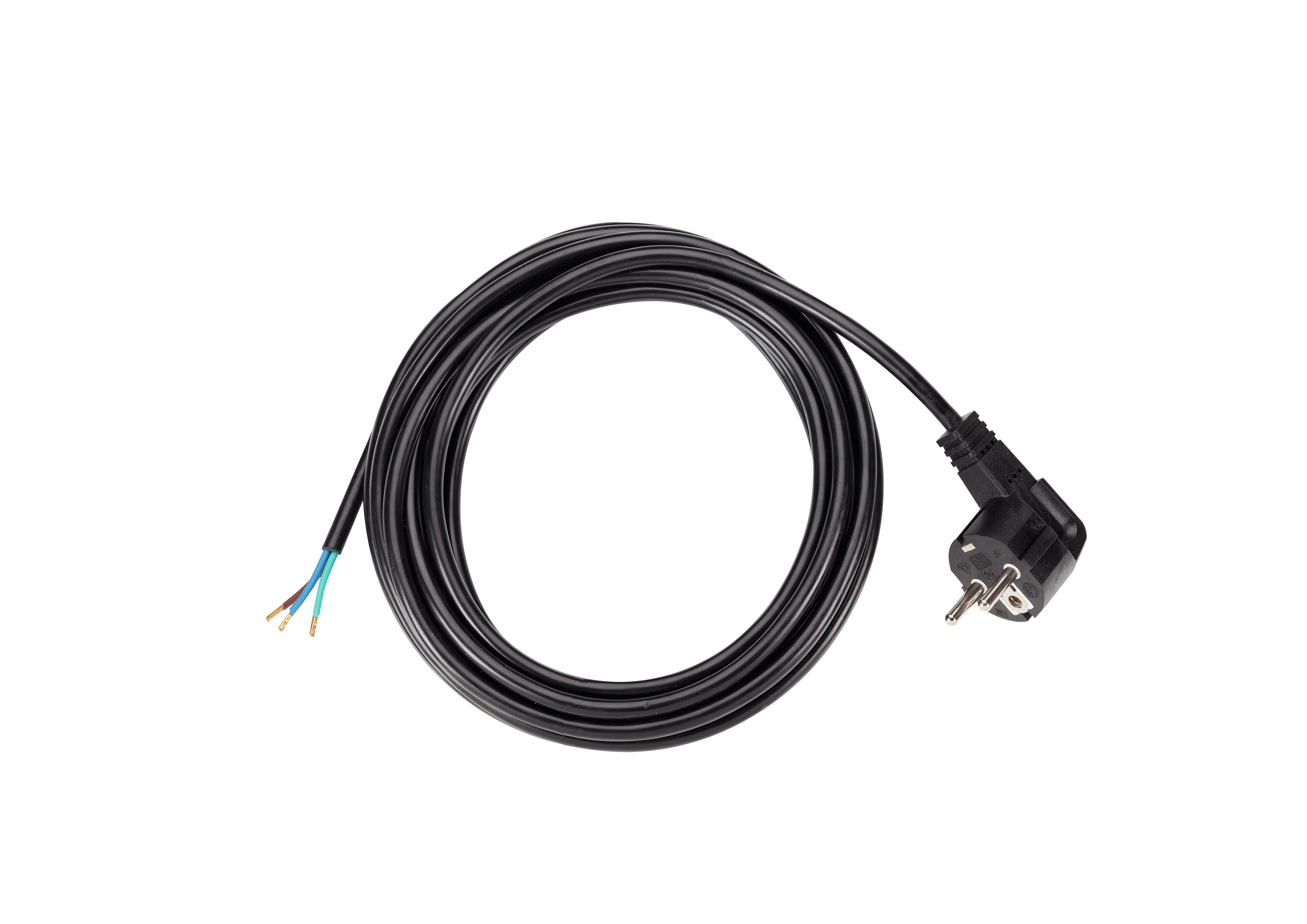 Bachmannin maadoituskoskettimen liitäntäkaapeli, musta, pituus 2m