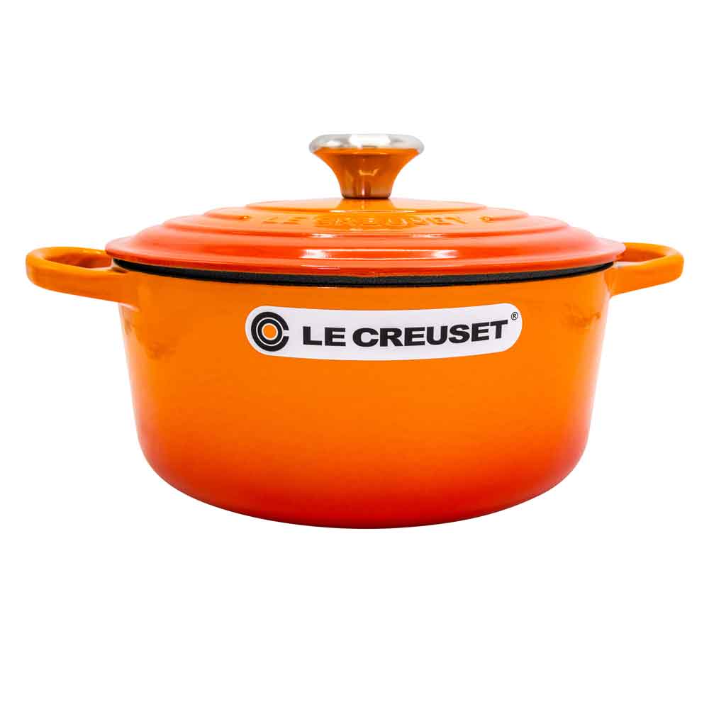 Le Creuset Signature paistinpannu pyöreä 24cm uuninpunainen