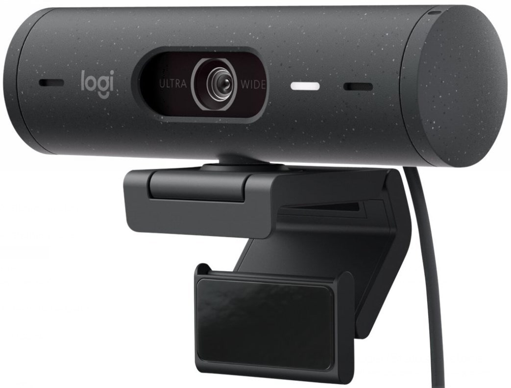 Logitech BRIO 500 - Full HD webkamera - Grafiittia