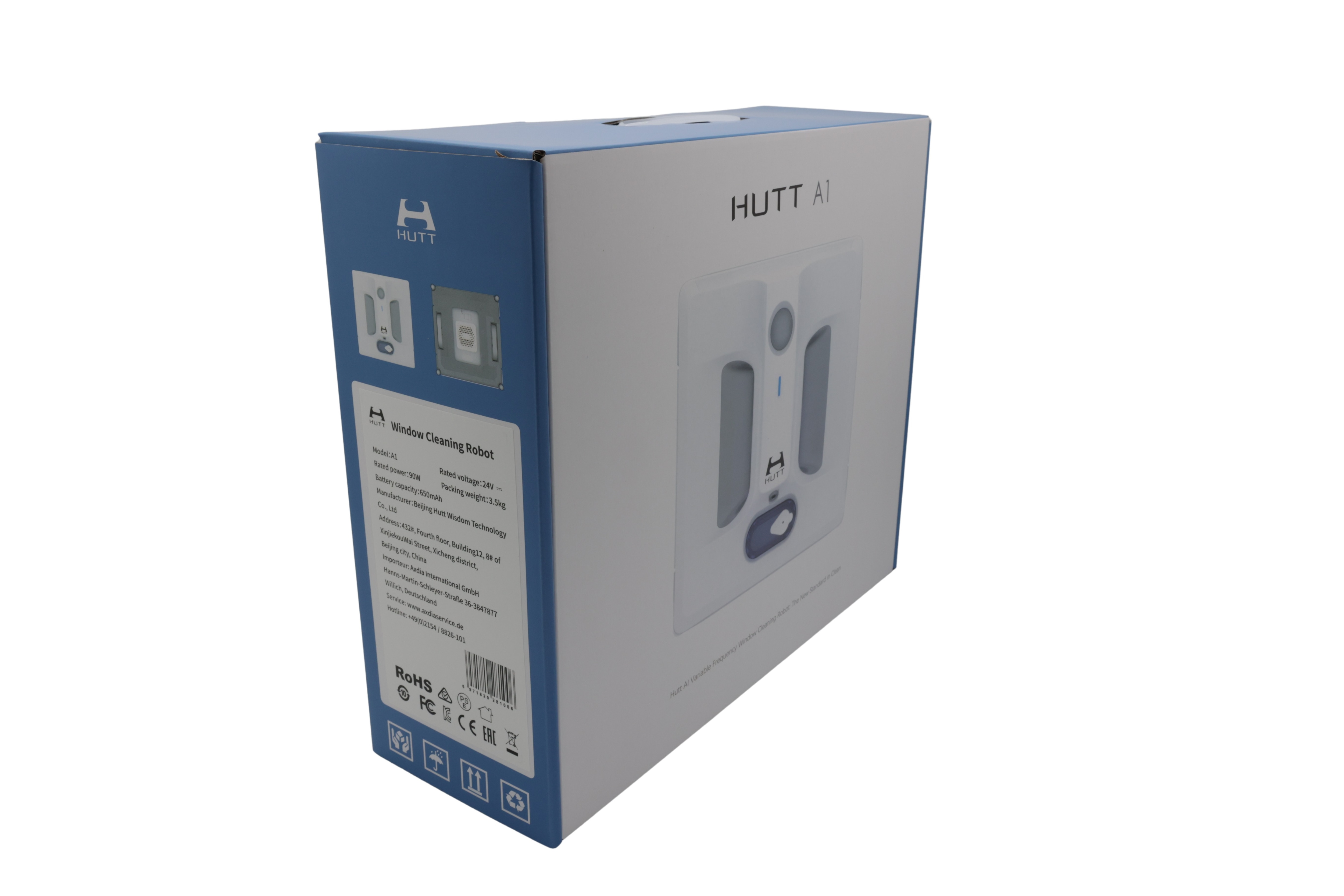 Xiaomi Hutt A1 -ikkunanpesurobotti, jossa on nelinkertainen sumutusjärjestelmä