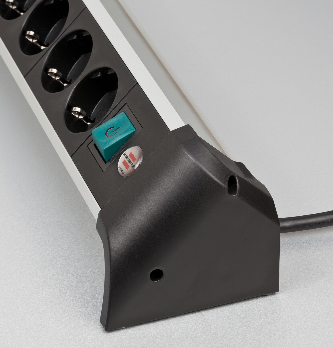 Brennenstuhl Aluminium Office Line pistorasia 4-pin kyllä 1x USB-C, 1x USB-A, 1.8m