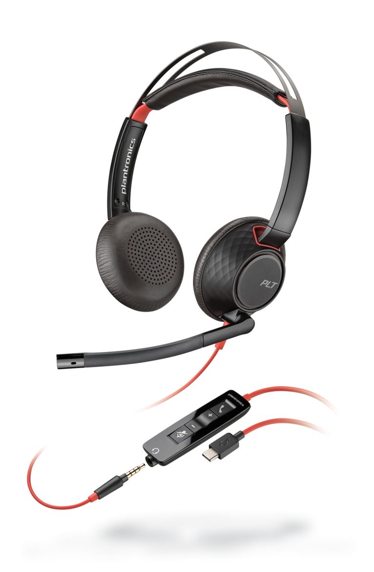 Poly Blackwire C5220 USB-C/A kyllä 3,5 mm:n stereojohtojärjestelmä