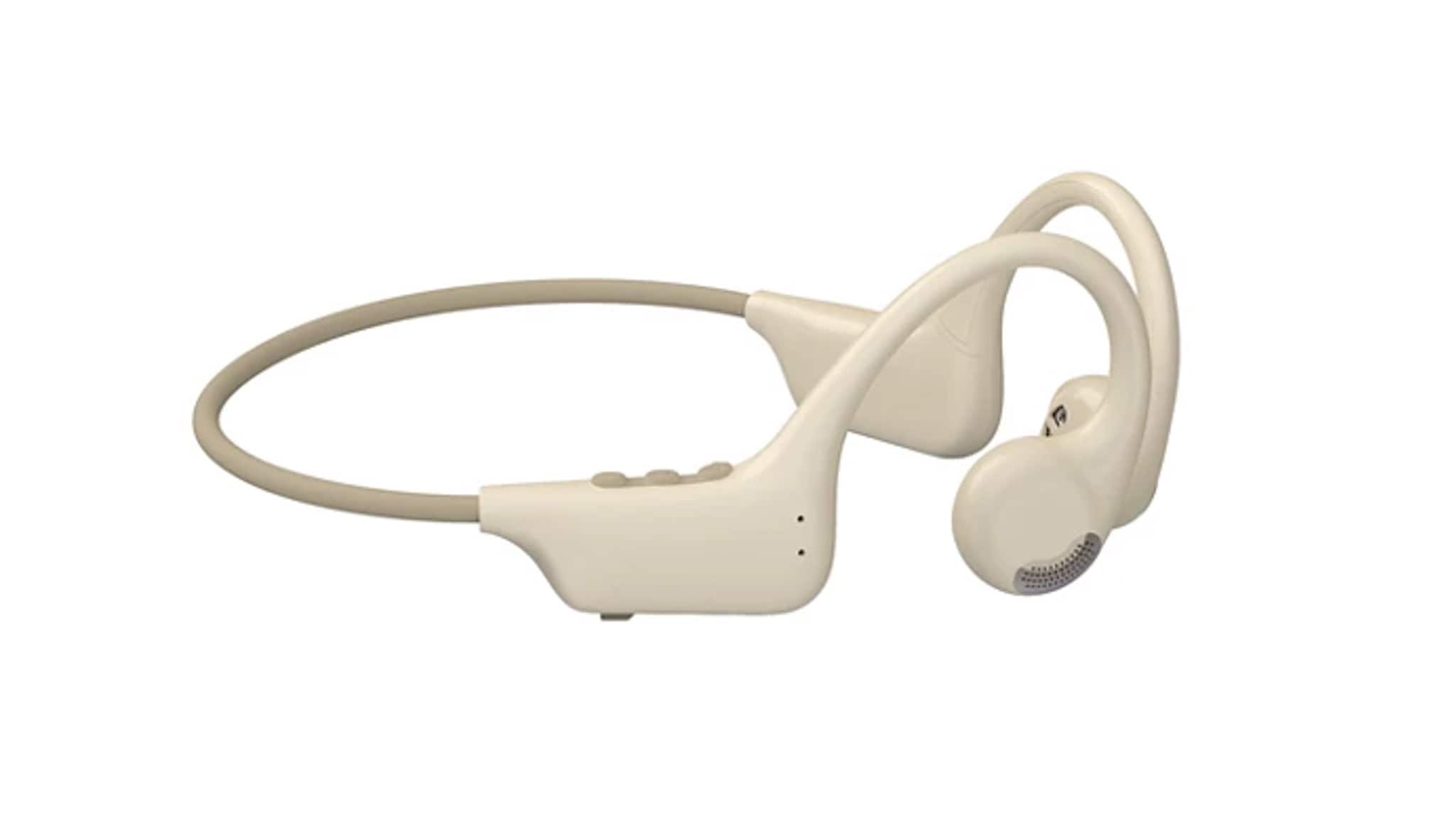 Philips Avokorvaiset langattomat urheilukuulokkeet beige