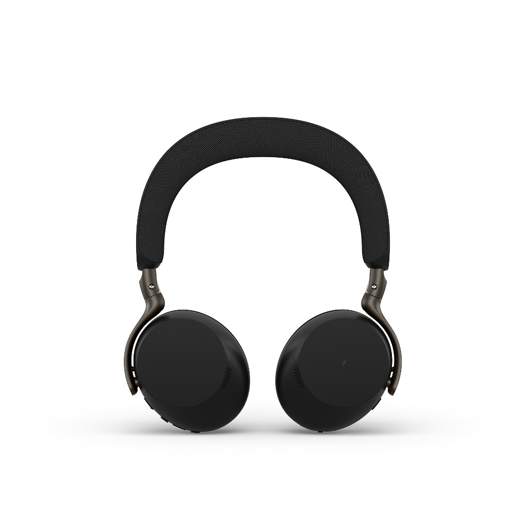 Jabra Evolve3 75 UC Stereo, musta, Link390c:n ja WLC:n kanssa