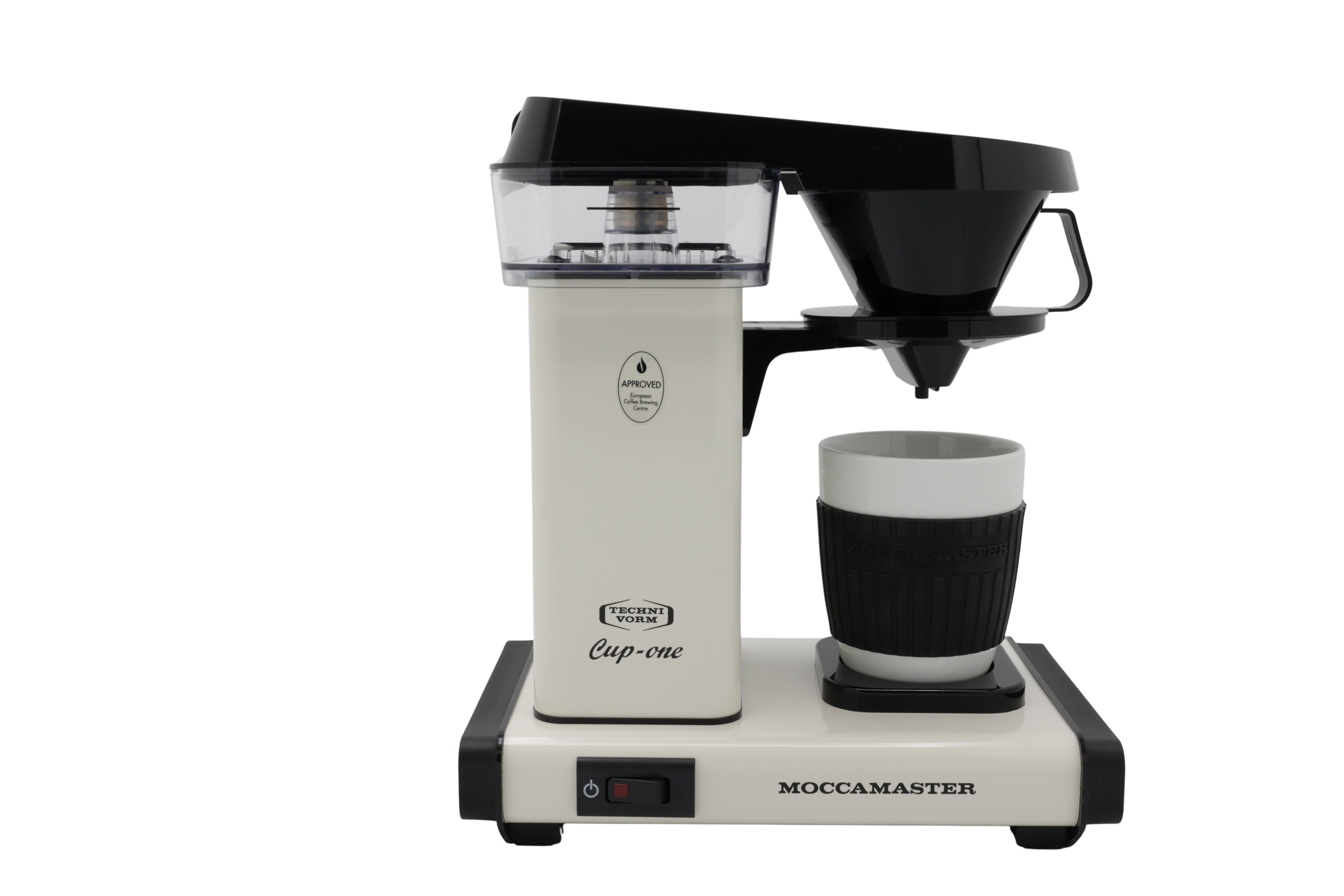 Moccamaster 69218 Cup-One, suodatinkahvinkeitin, luonnonvalkoinen, 300ML, kermainen