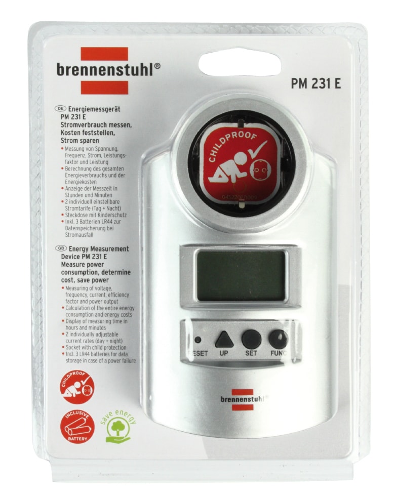 Brennenstuhl Primera-Line-energia-analysaattori PM 231 E