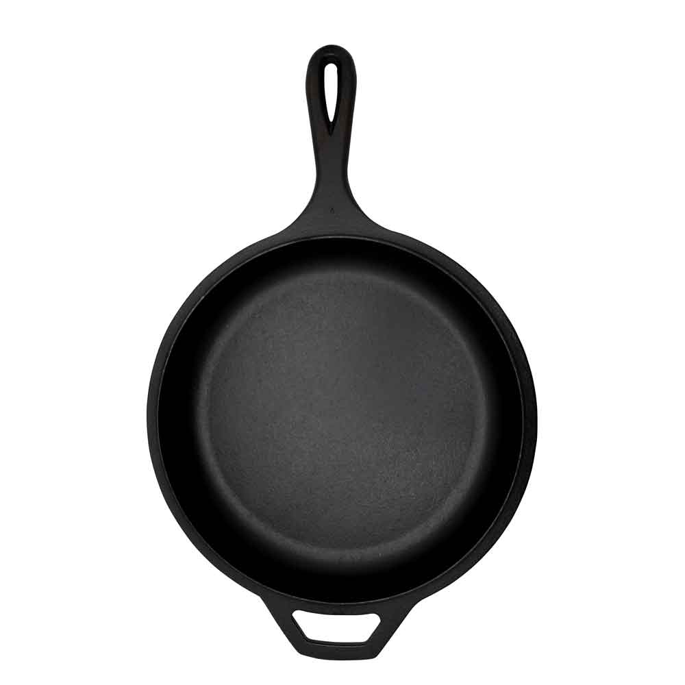 Lodge-kombipannu / marmitout, jossa on paistinpannu voi olla mukana