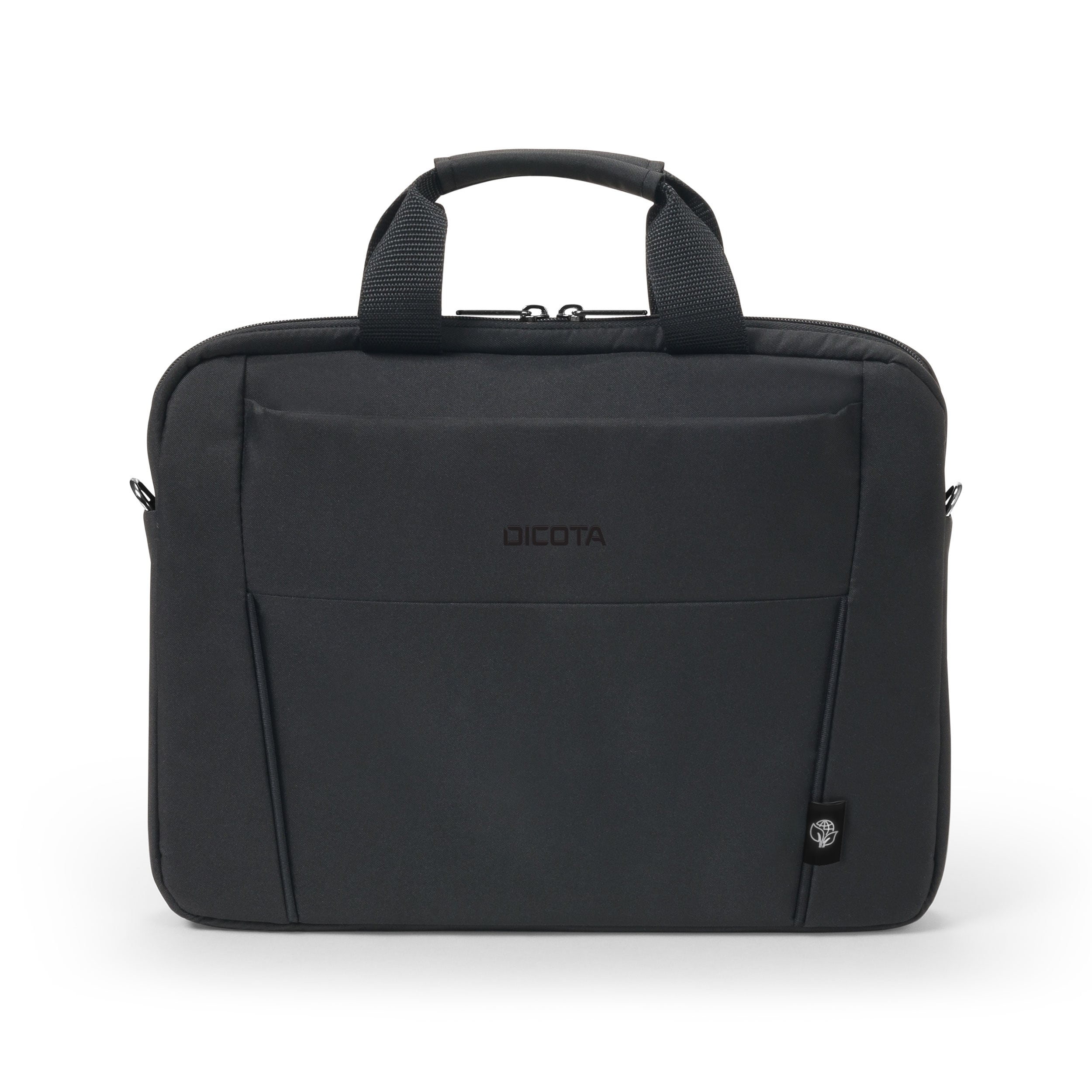 "Dicota Eco Slim Case BASE -kannettavan laukku, 13–14,1 tuumaa, musta"
