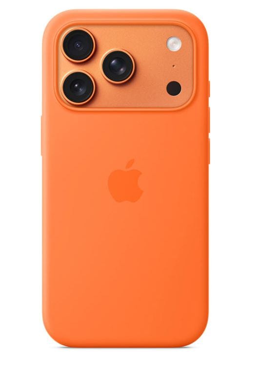 Apple iPhone 17 Pro Silikoni MagSafe (oranssi)