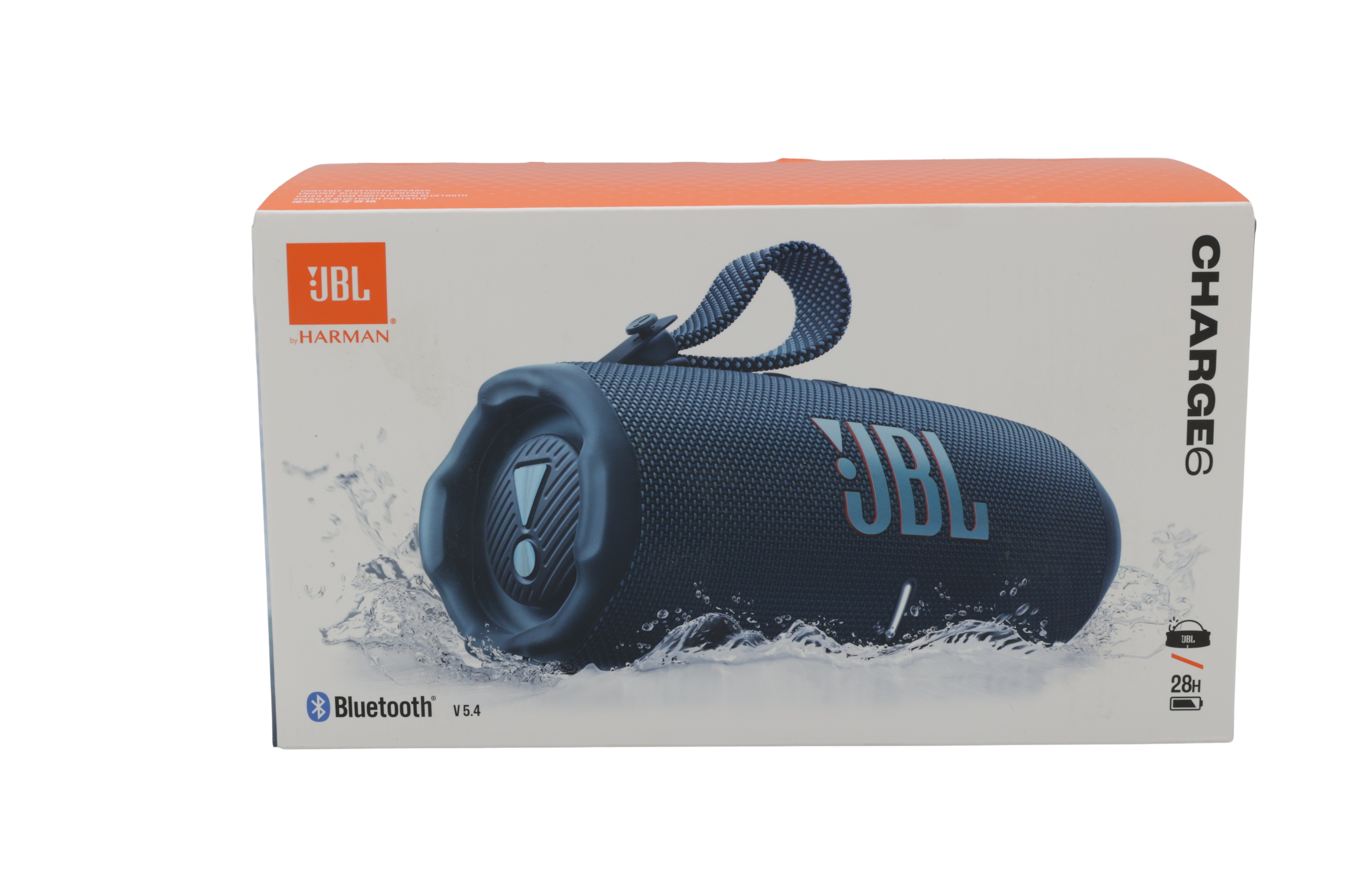 JBL Charge 6, kannettava Bluetooth-kaiutin, sininen