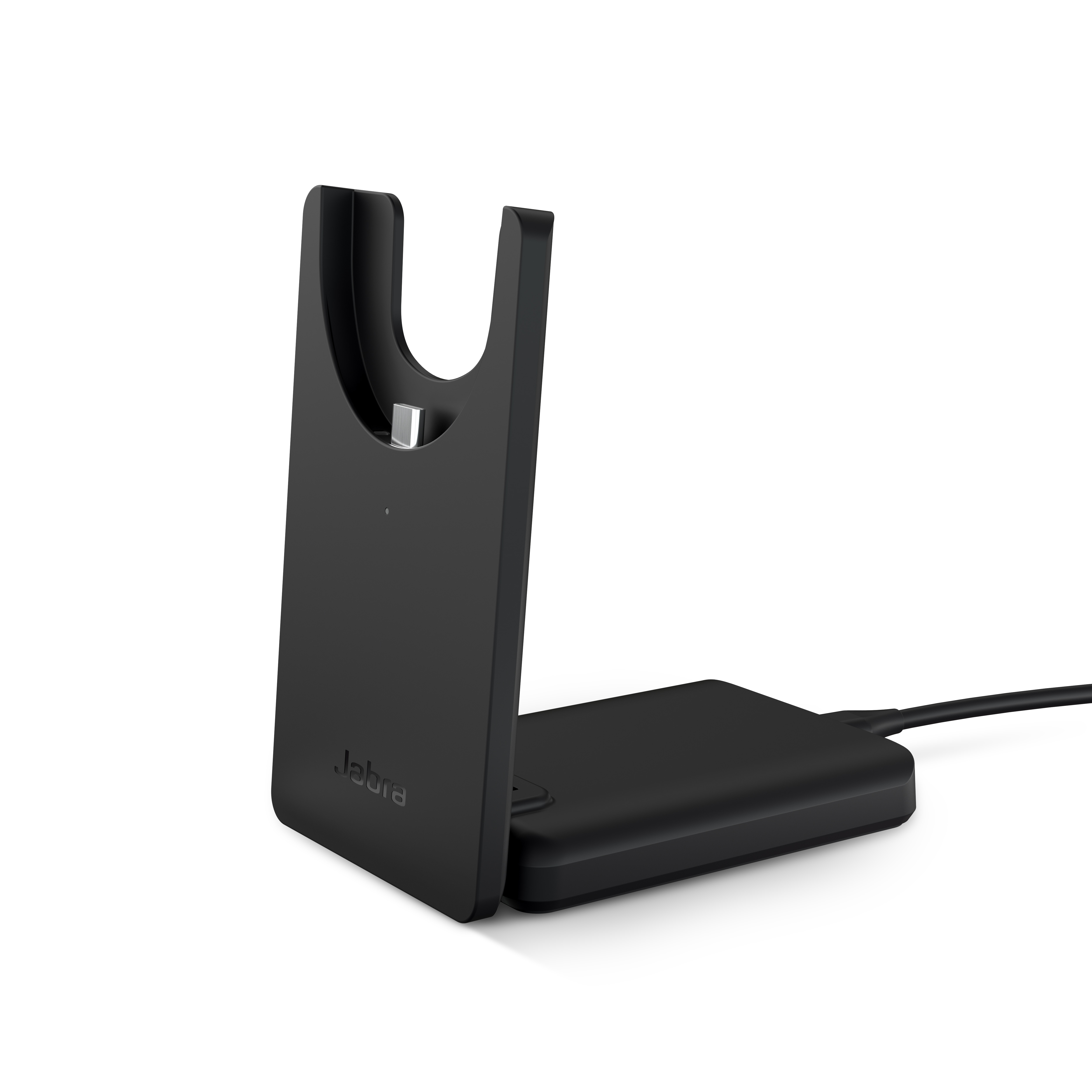 Jabra Evolve2 55 MS Stereo, jossa Link 380a–390a ja taitettavat kuulokkeet