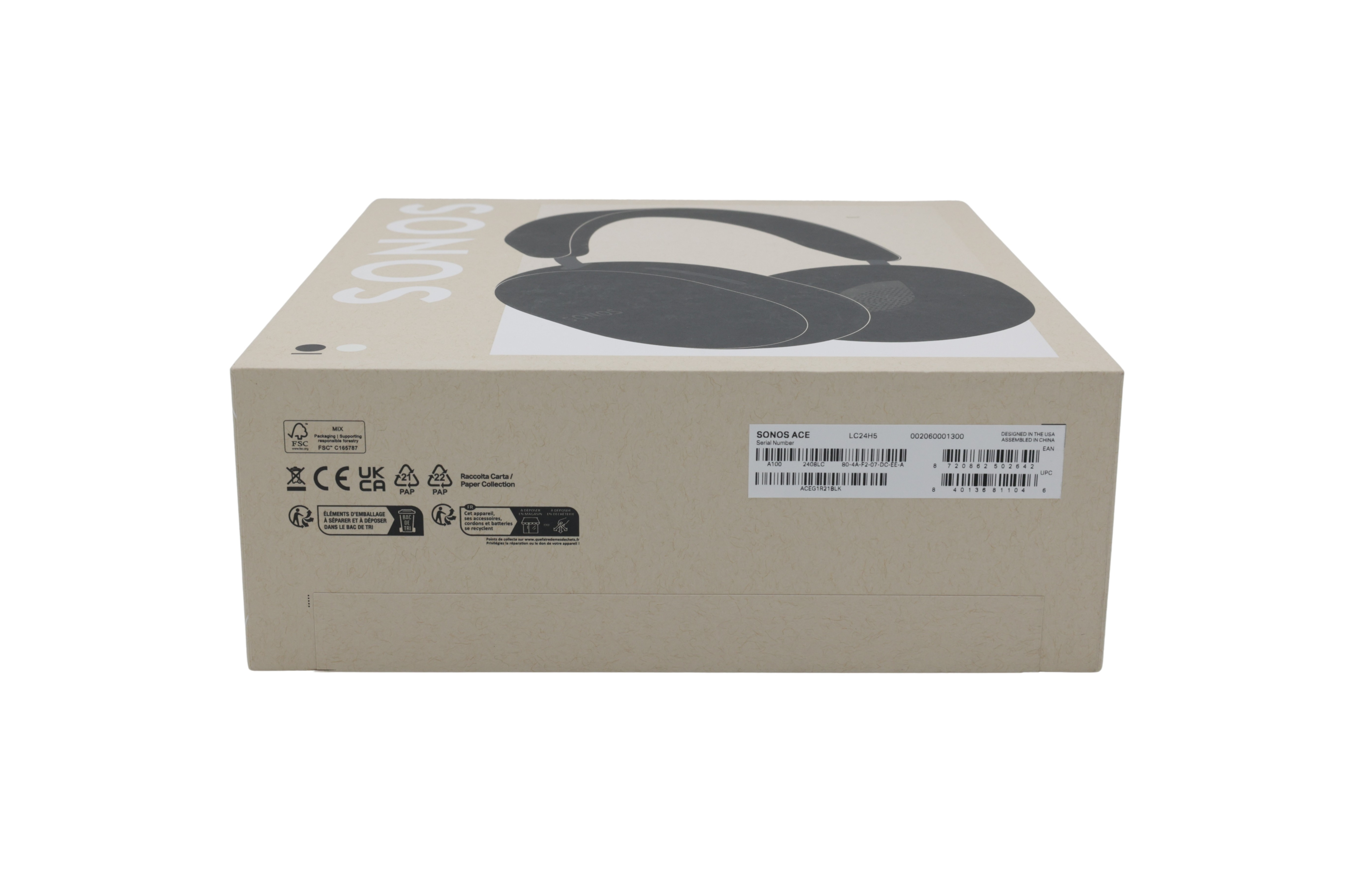 Sonos Ace kuulokkeet musta