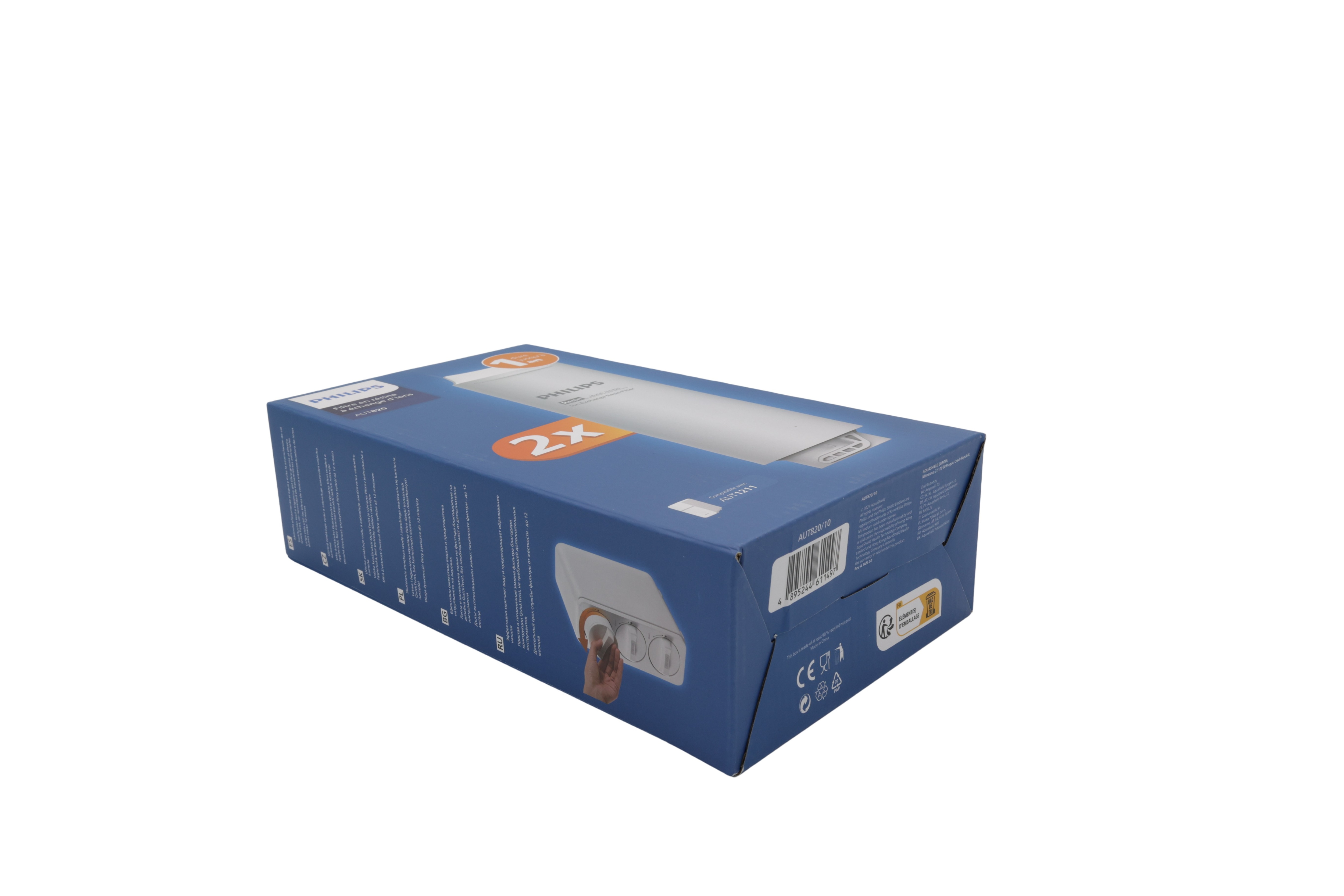 Philips AUT820/10 Korvaava hartsisuodatiini, 2-pack AUT1211:lle