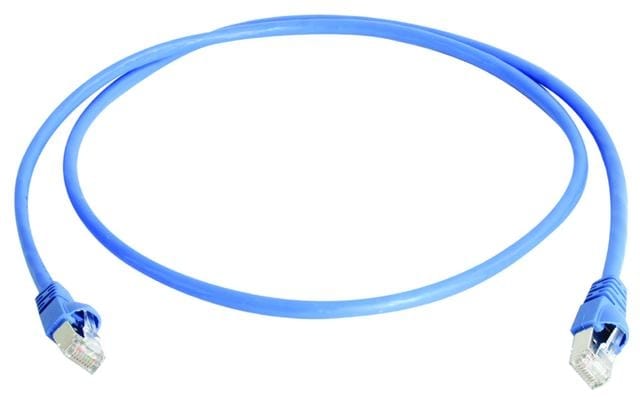 Telegärtner liitäntäkaapeli SFTP CAT 6A sininen 0,5m