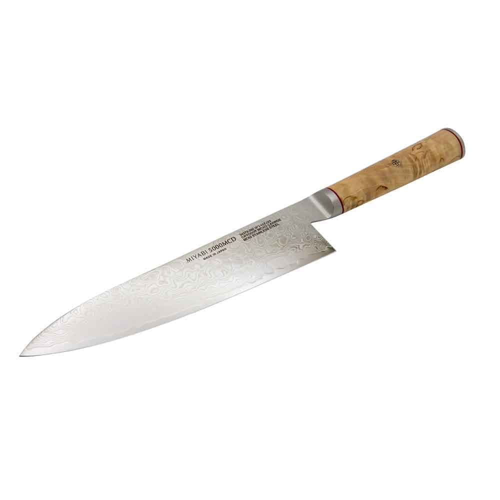 Zwilling MIYABI Gyutoh hopea, Masur-koivukahva, 200mm