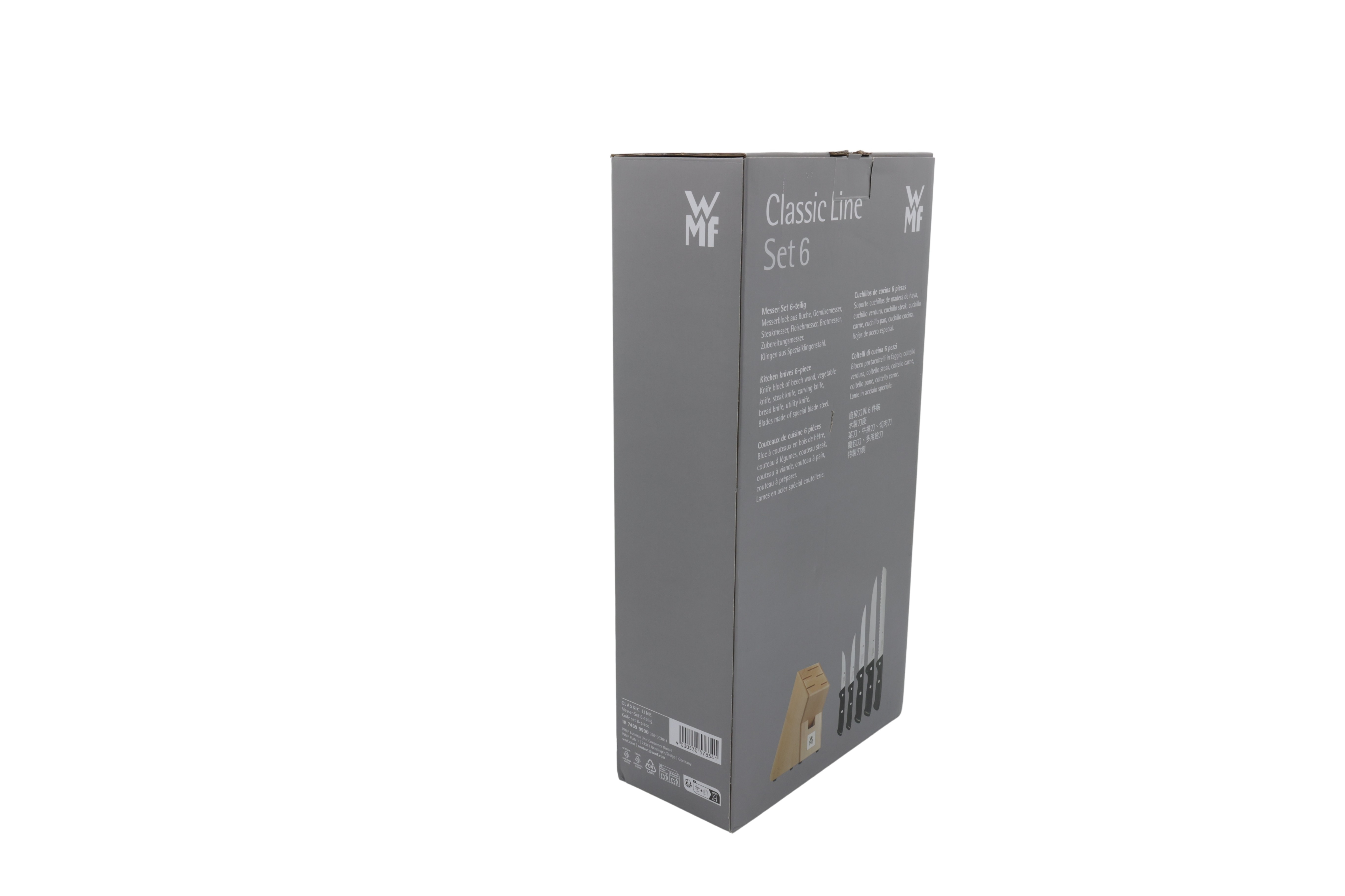 WMF 1874699990 Veitsilohko 6-osainen Classic Linjasto