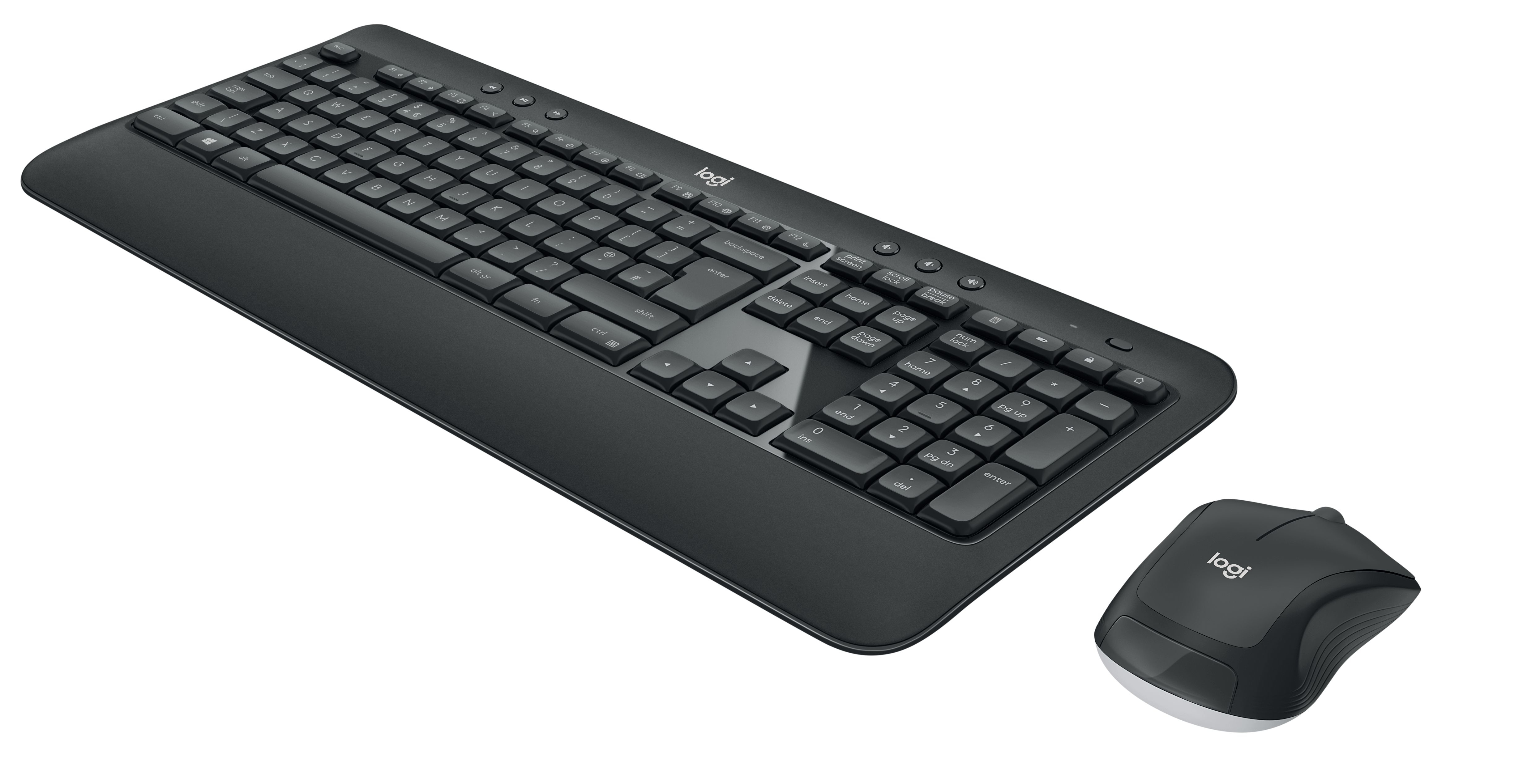 Logitech MK540 Advanced Set - Näppäimistö ja hiiri - langaton FI - musta