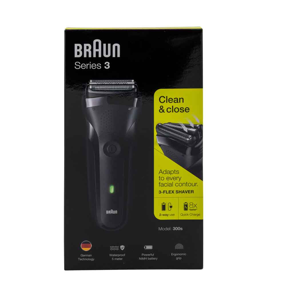 Braun Sarja 3 - 300s, kuivaparranajokoneet