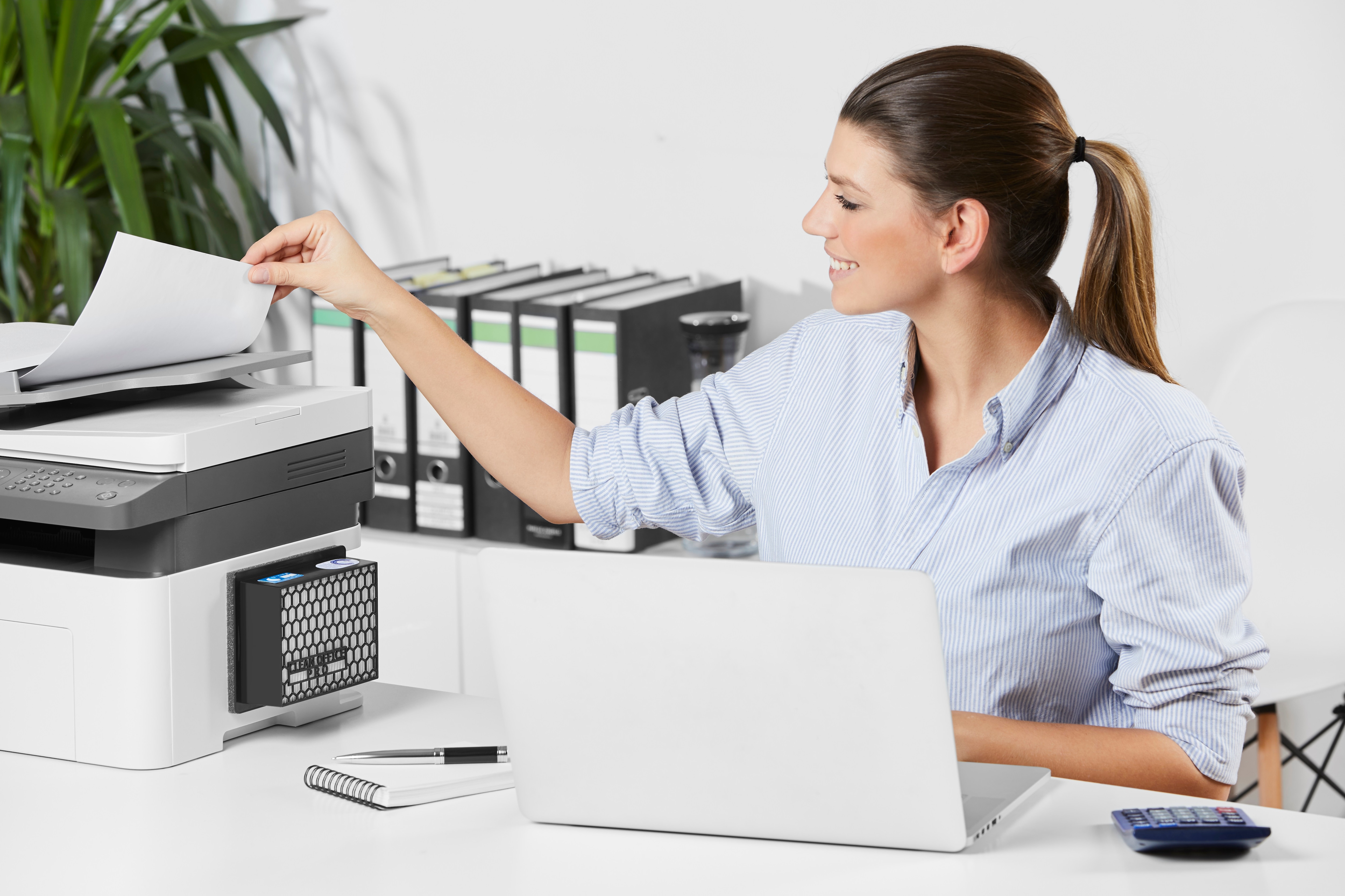 Clean Office Pro 2-pack hienopölysuodatin tulostimille